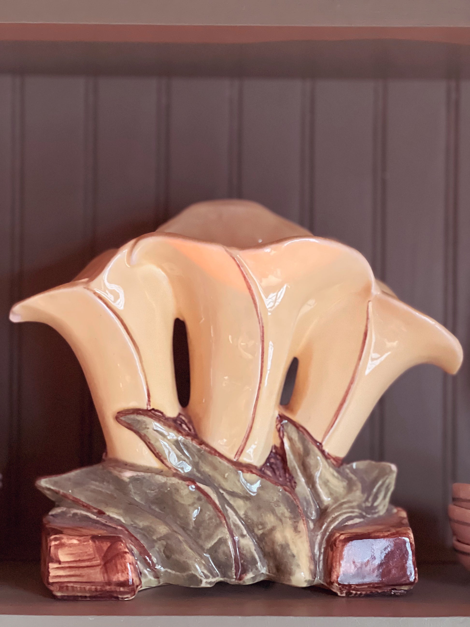 Vintage McCoy Tulipiere Vase