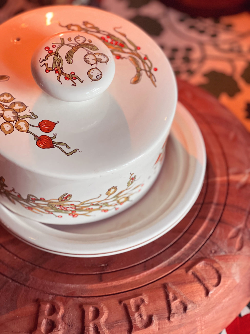 Vintage Royal Winton Grimwades Taunton Vale Cheese Dish