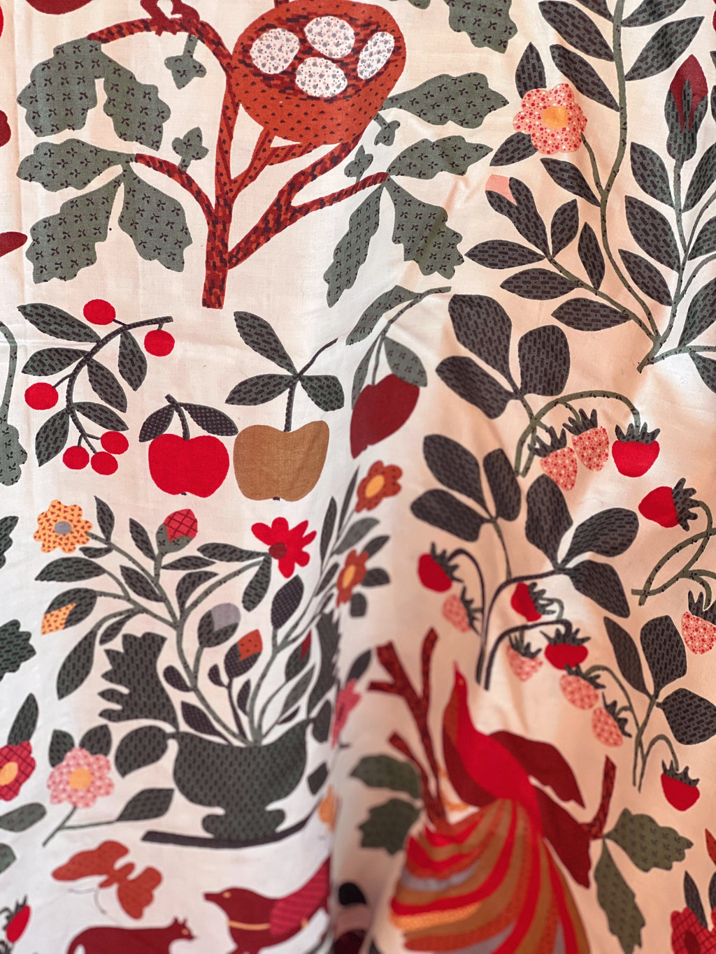 Vintage Fabric Museum of American Folk Art 1982