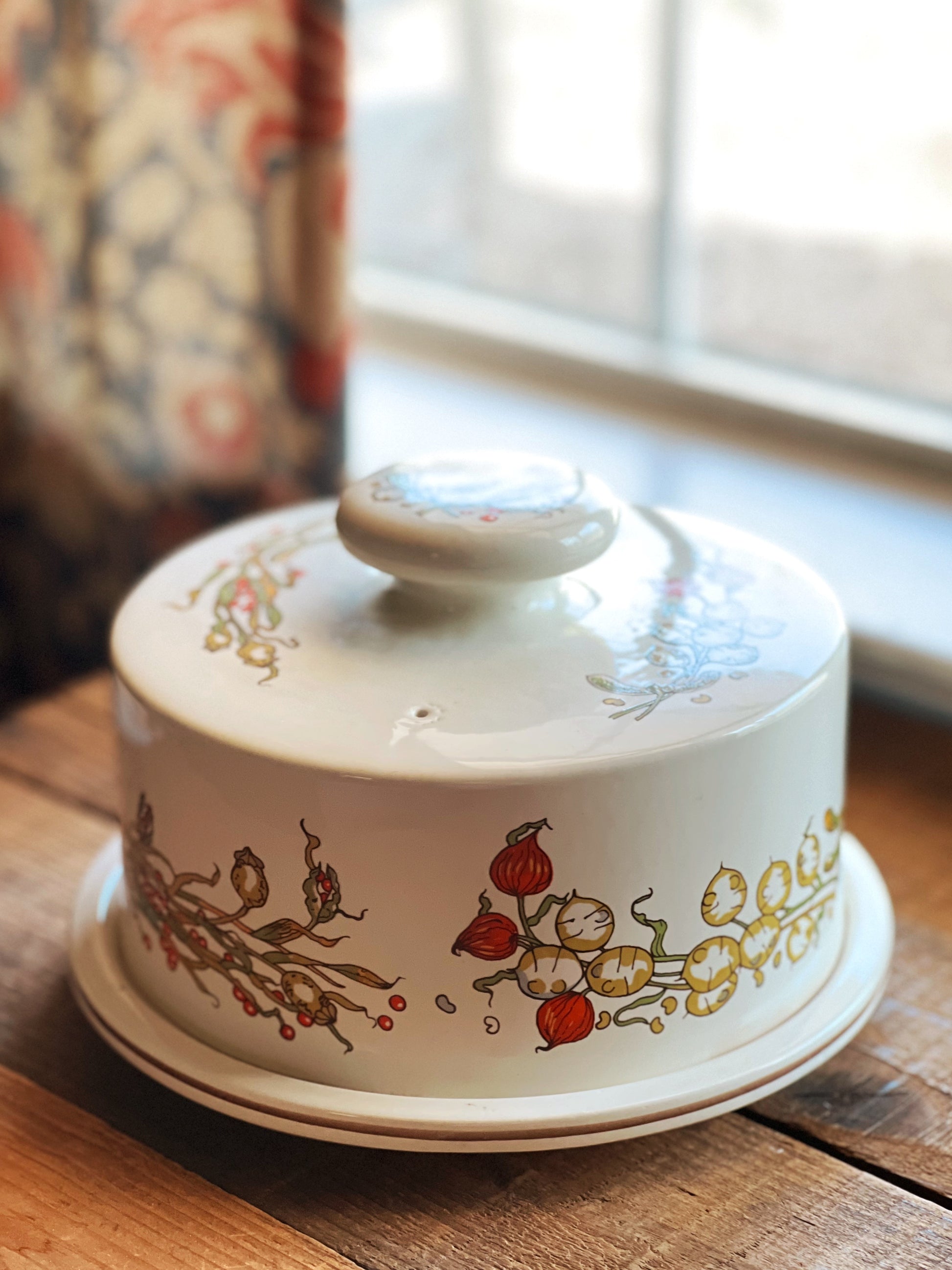 Vintage Royal Winton Grimwades Taunton Vale Cheese Dish