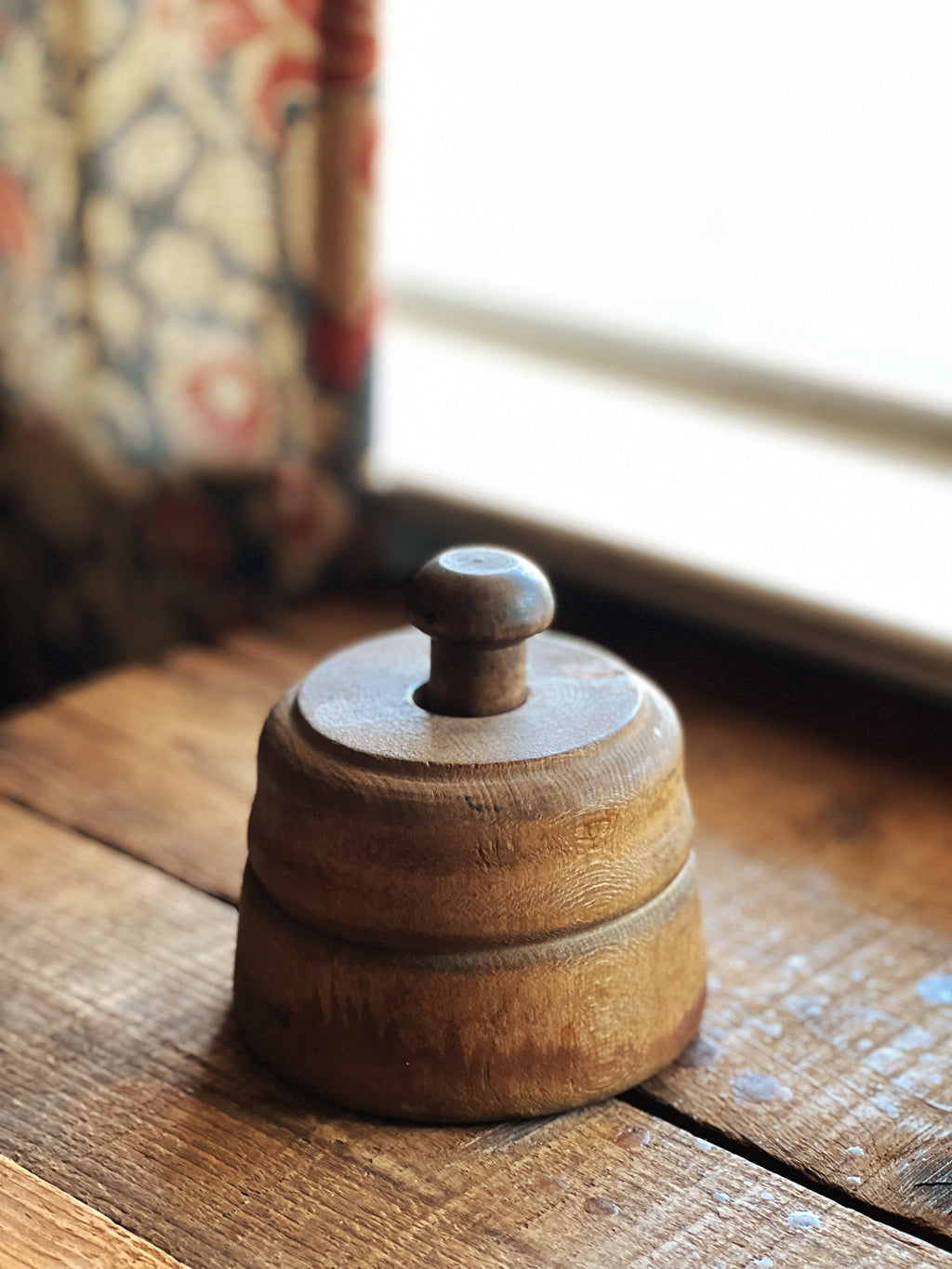 Antique Wooden Butter Mold