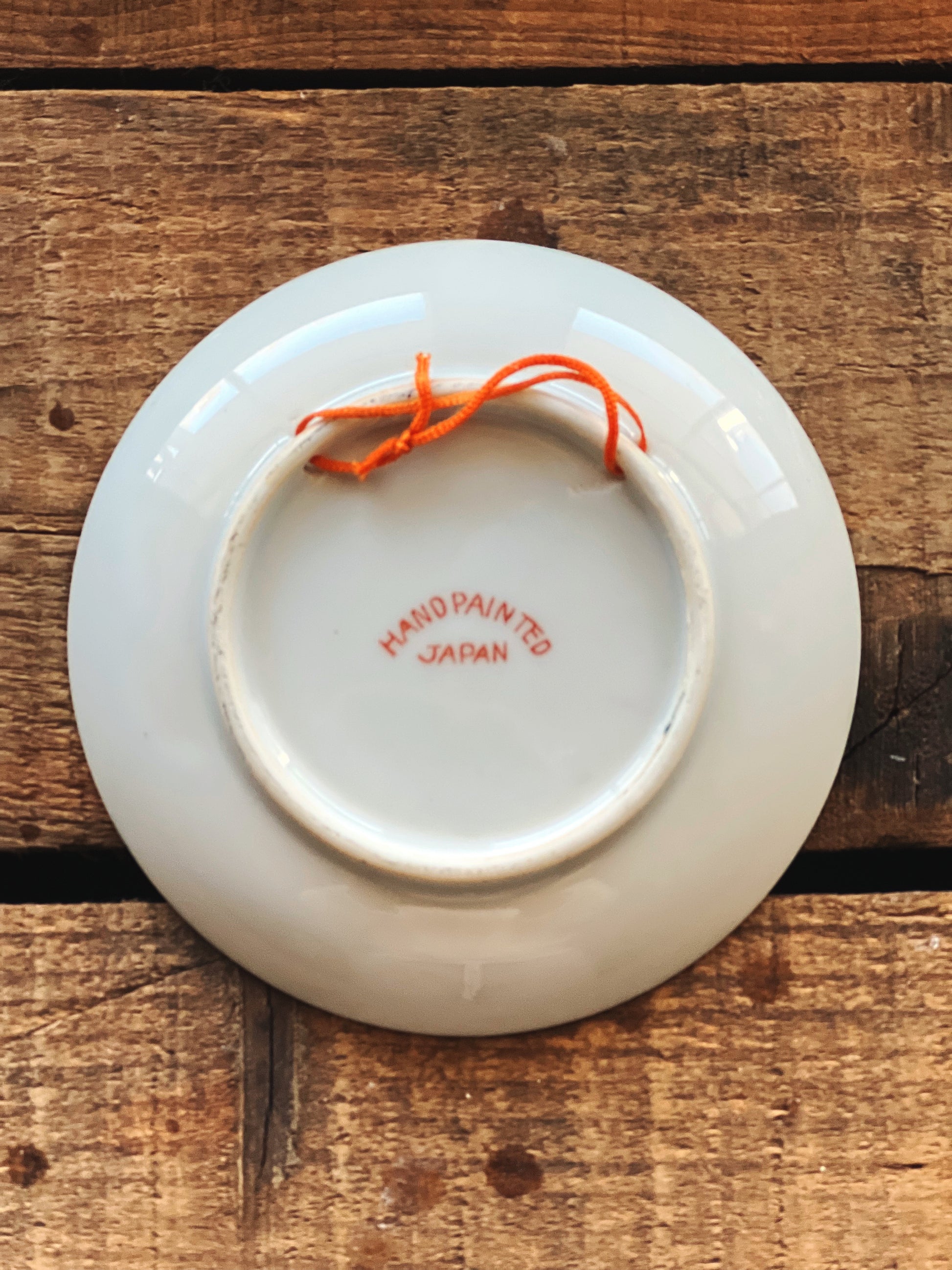 Vintage Hand Painted Japan Trinket Dish