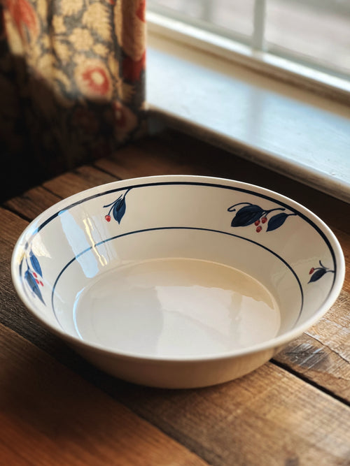 Vintage Nikko Tablemates Paint Brush Serving Bowl