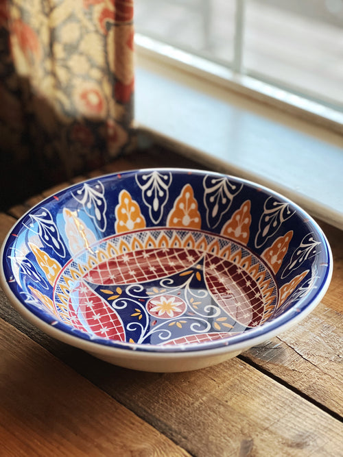 Pier 1 Vizcaya Italy Round Serving Bowl