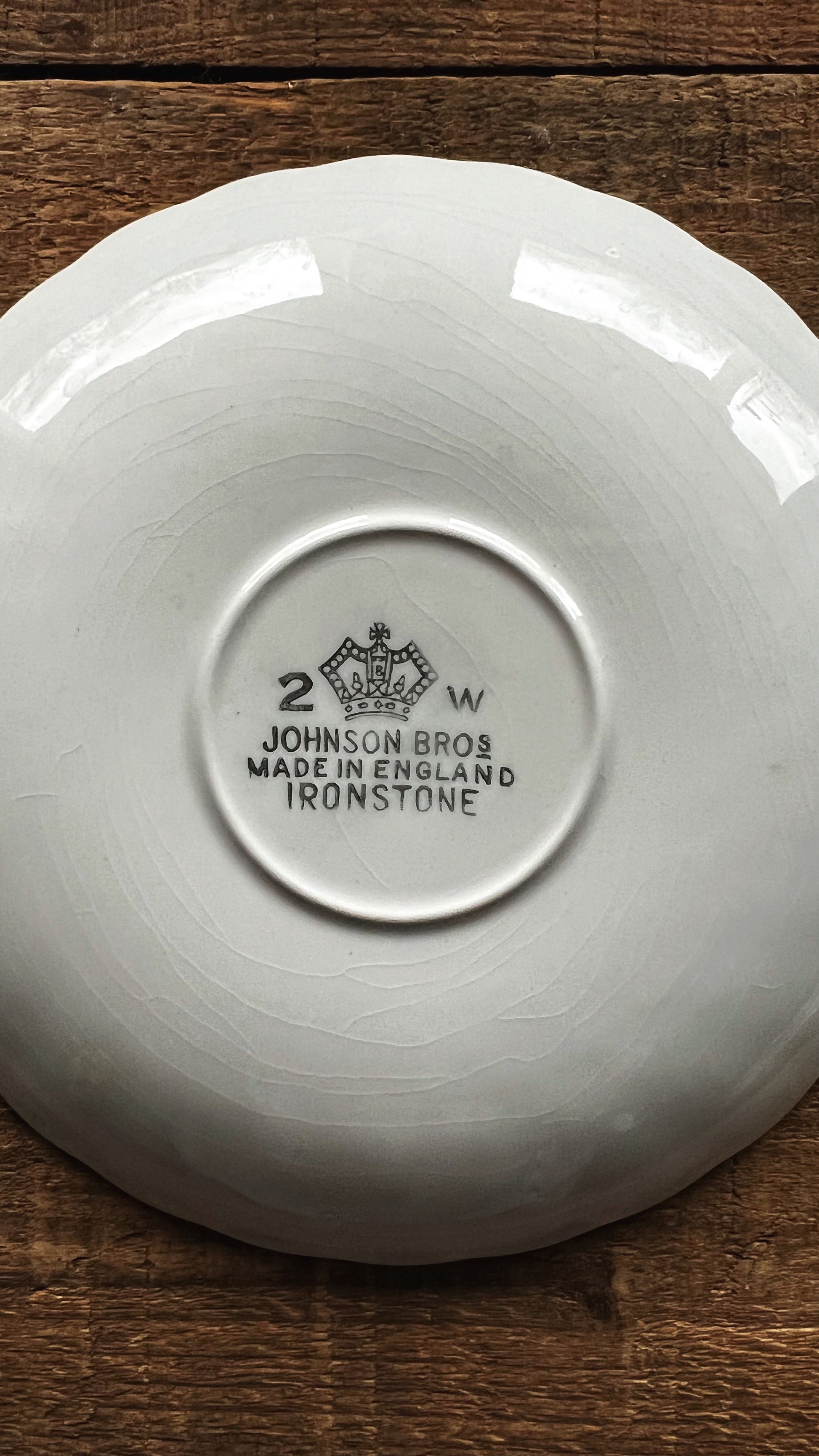 Vintage Johnson Brothers Regency Saucer