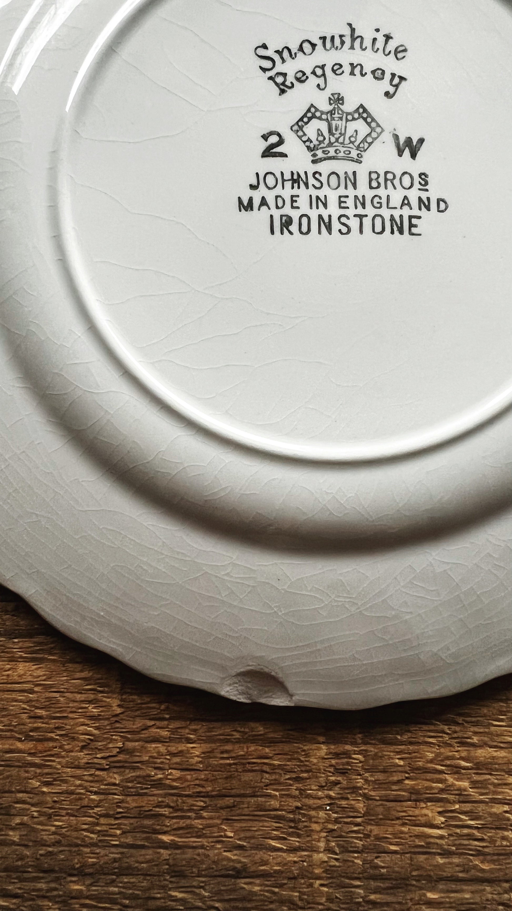 Vintage Johnson Brothers Regency Bread & Butter Plate