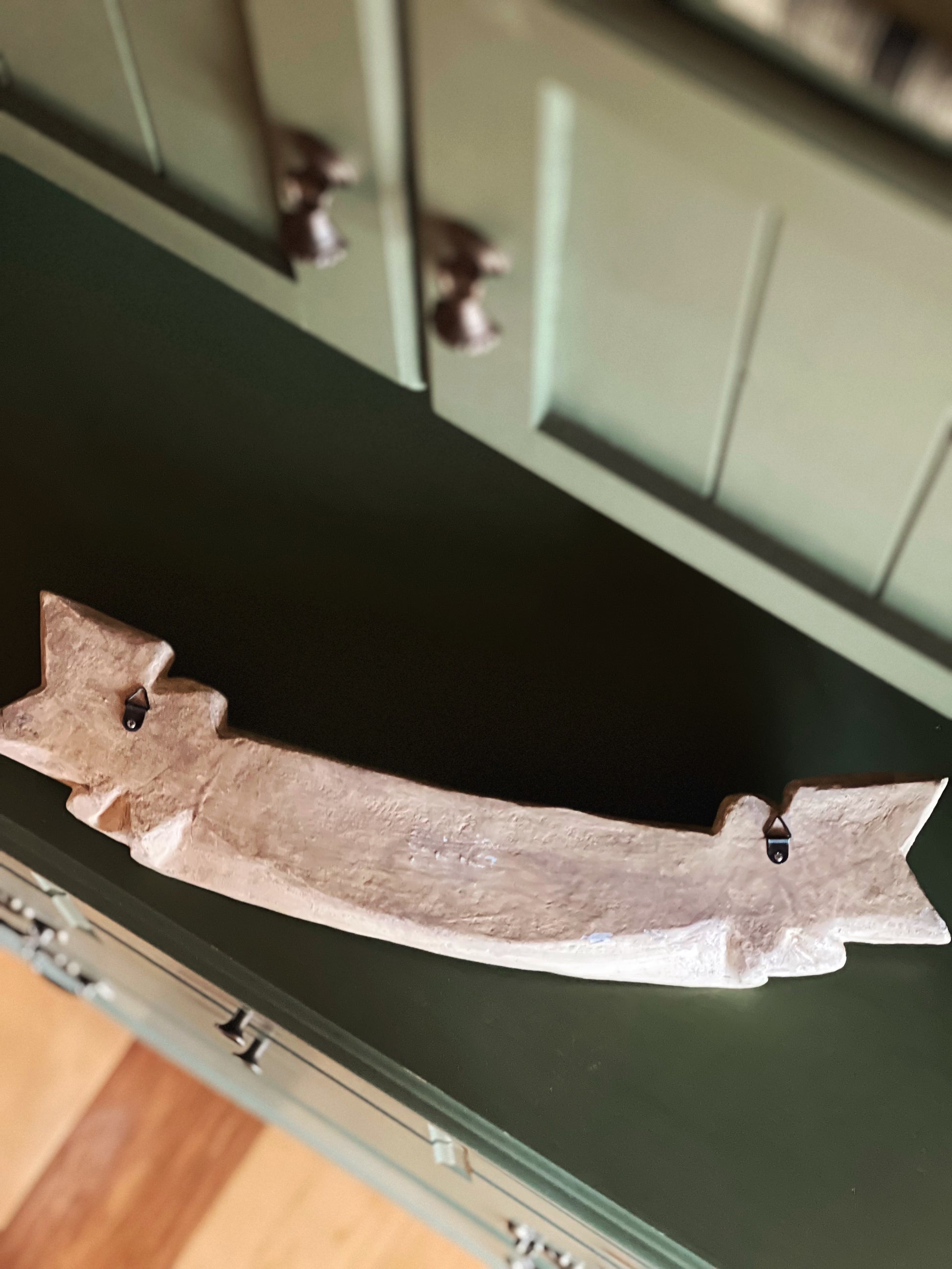 Vintage Merry Christmas Resin Banner