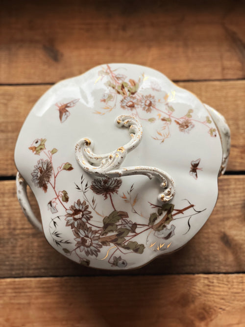 Antique Transferware Tureen