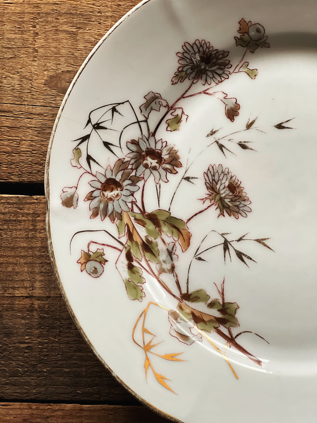 Antique Transferware Luncheon Plate