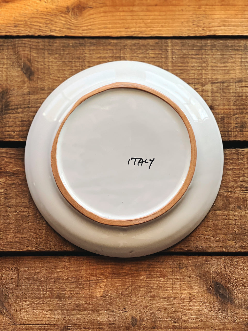 Vintage Hand Painted Italy Plate