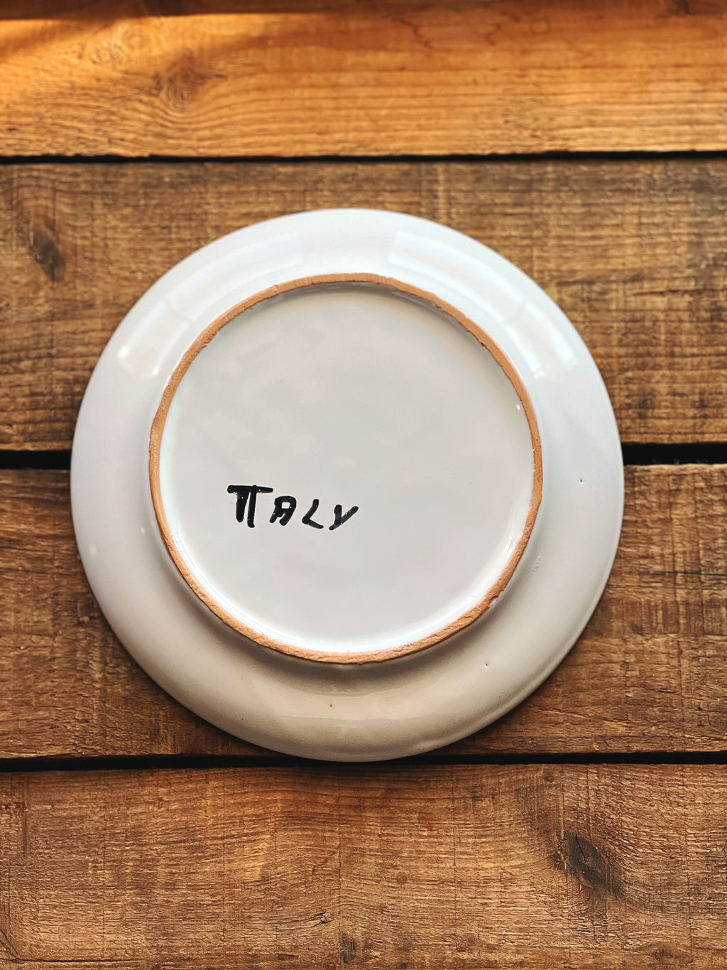 Vintage Hand Painted Italy Plate