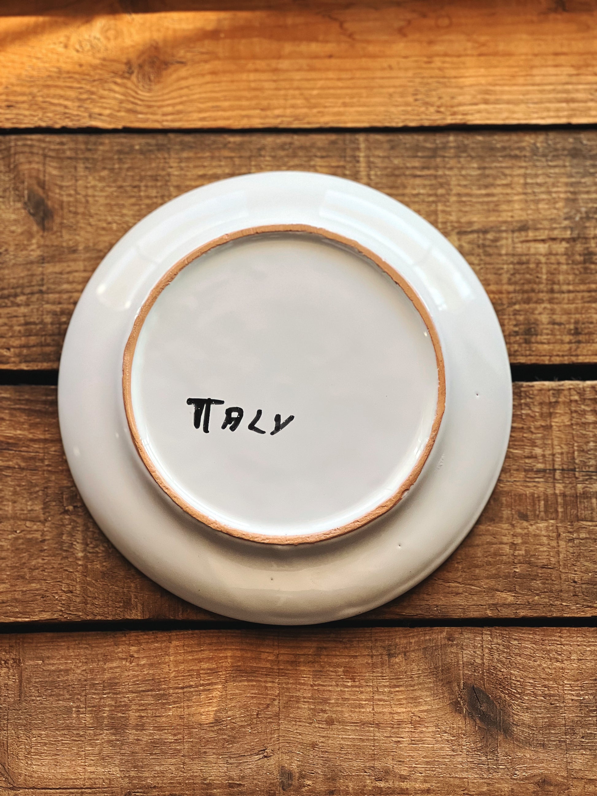 Vintage Hand Painted Italy Plate