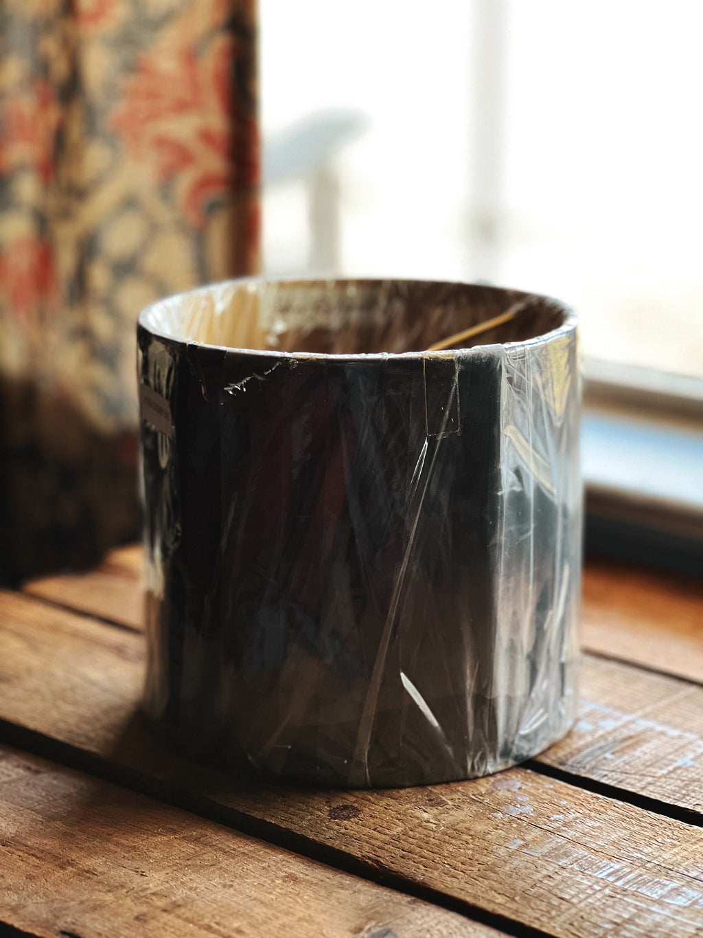 Vintage John Richard Black & Gold Lampshade