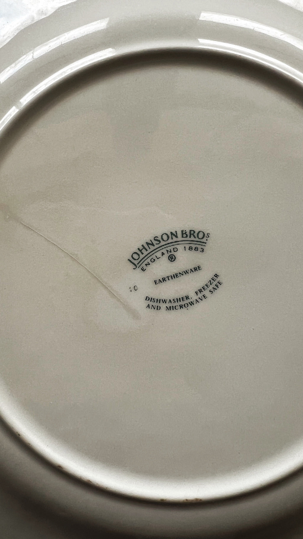 Vintage Johnson Brothers Indies Pink Square Salad Plate