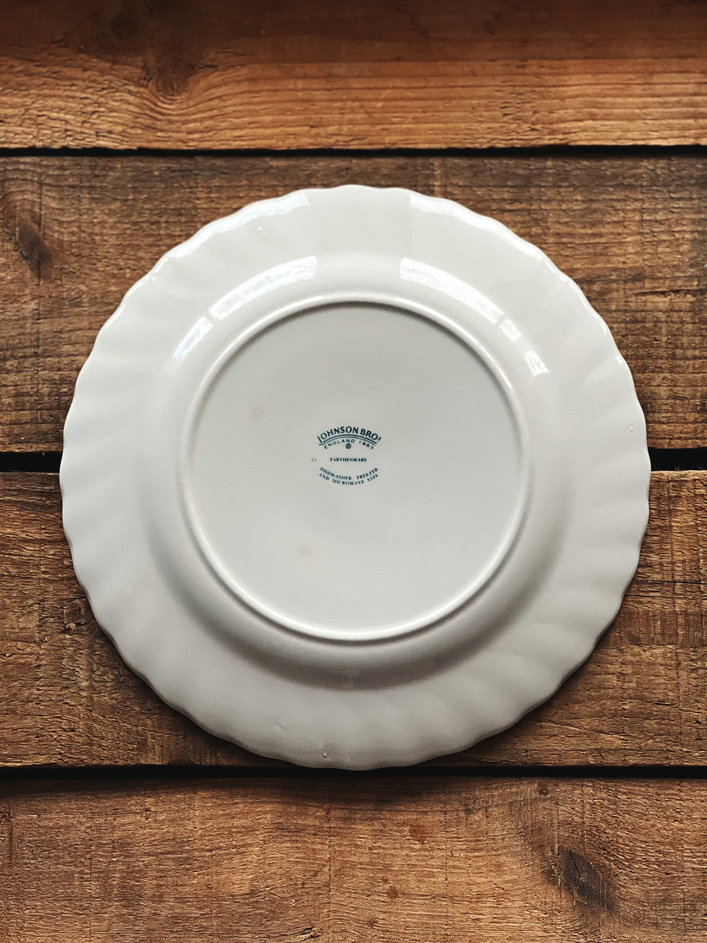 Vintage Johnson Brothers Indies Pink Salad Plate
