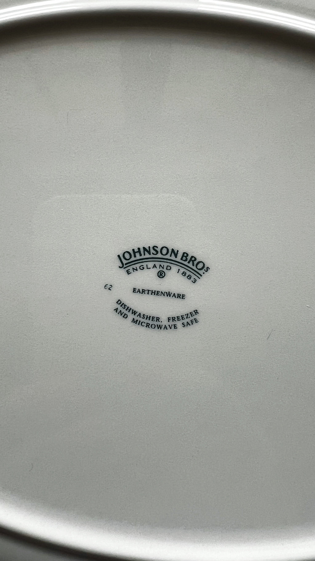 Vintage Johnson Brothers Indies Pink Oval Serving Platter
