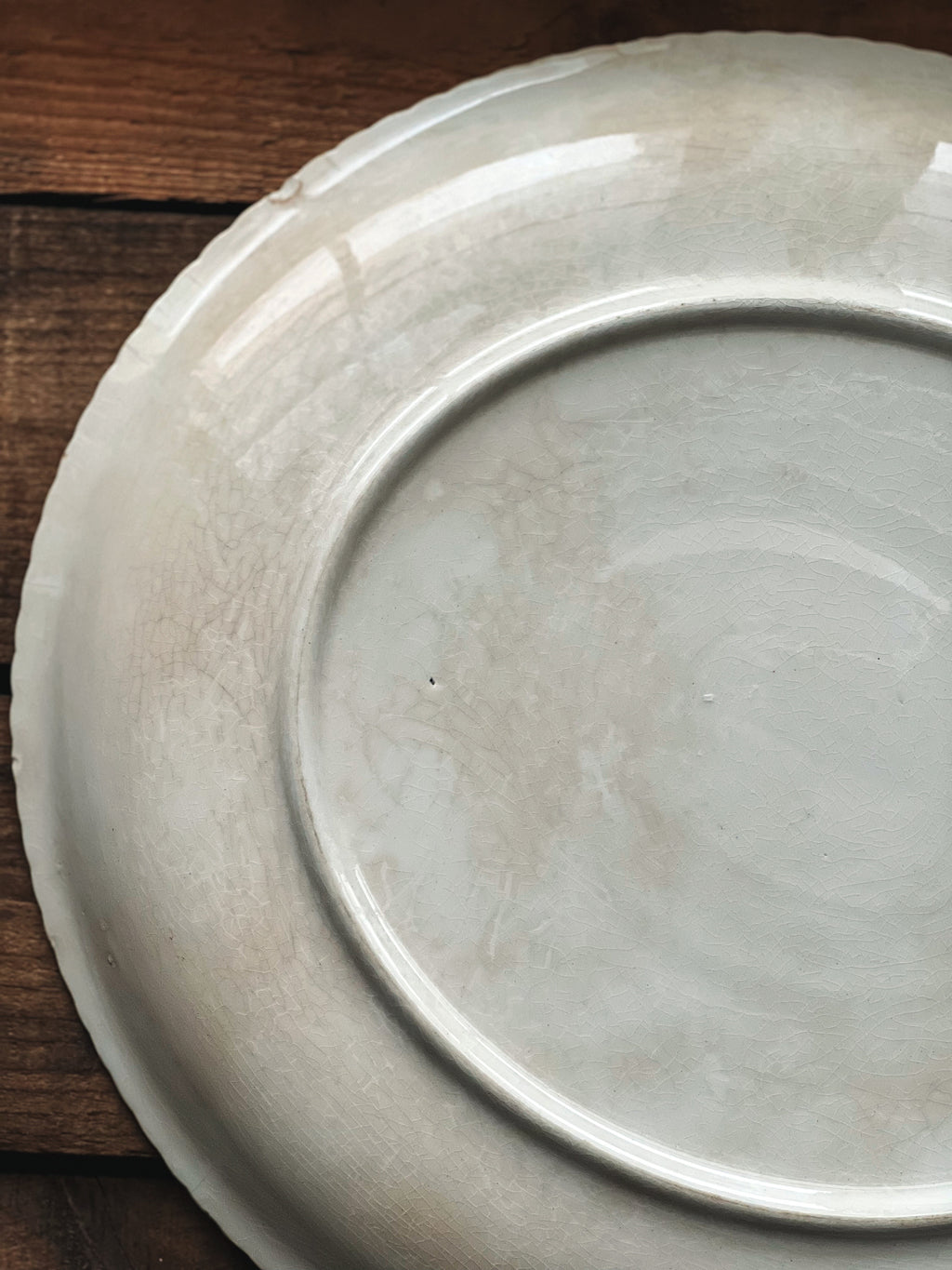 Vintage Yellow Floral Oval Serving Platter