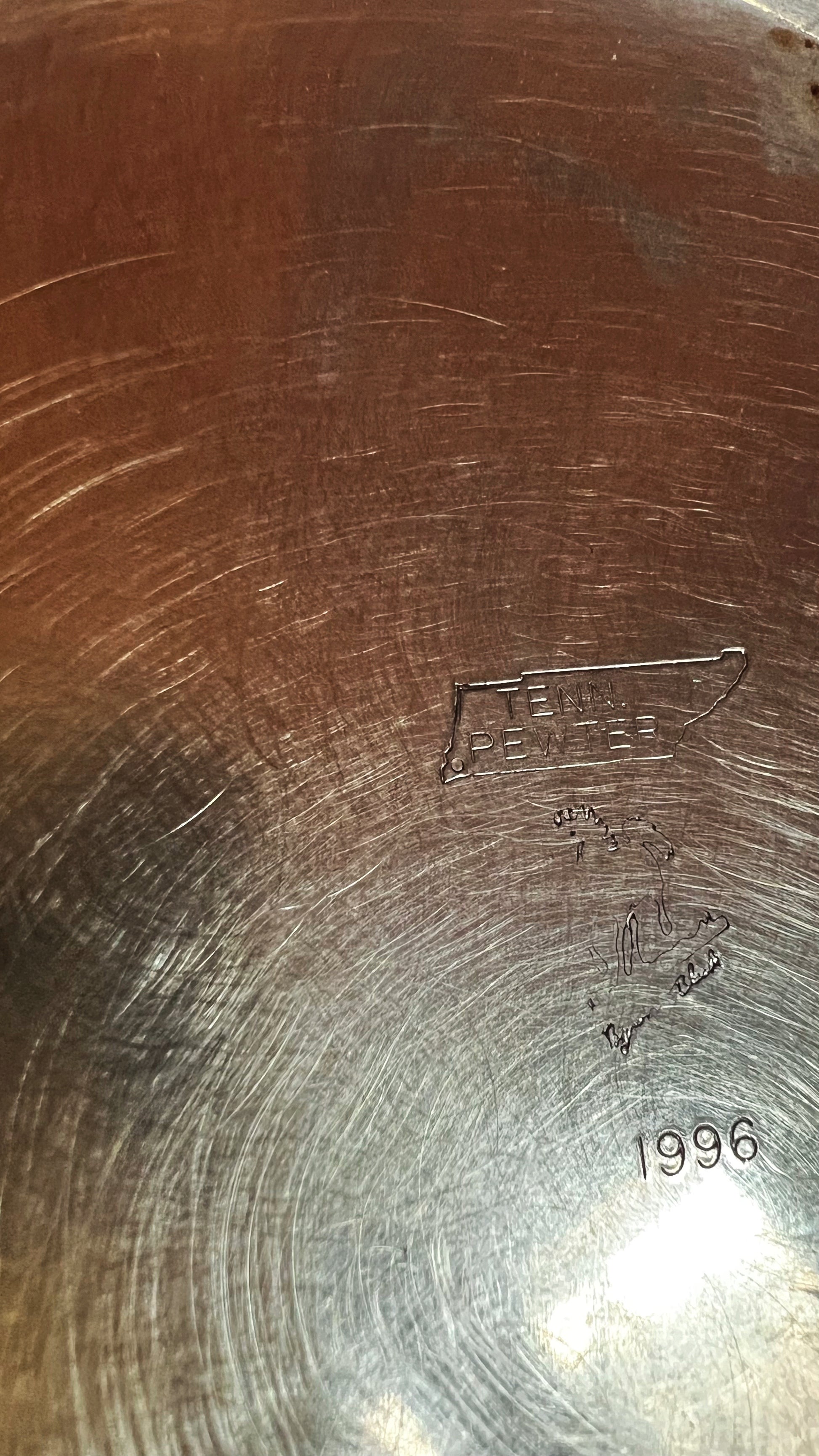 Vintage Tennessee Pewter 1996 Coffee Pot