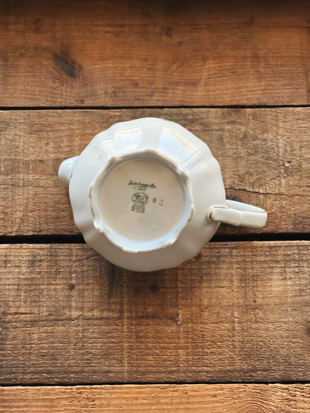 Vintage Hutschenreuther Bavaria Germany The Franklin Creamer