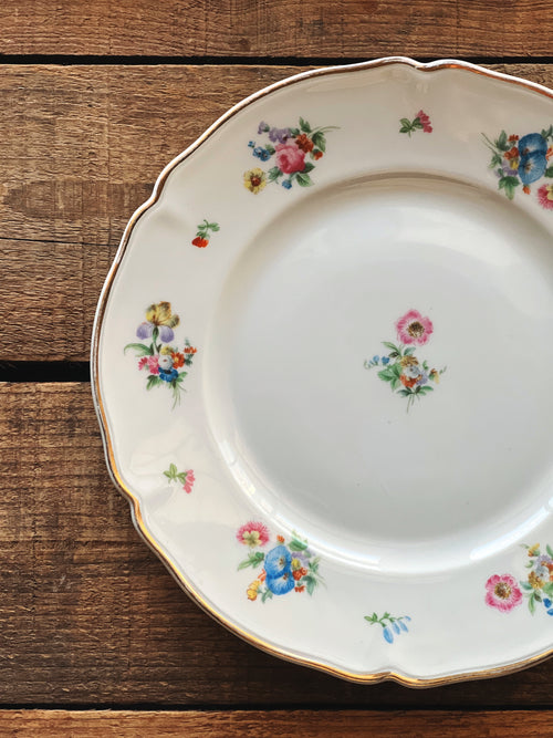 Vintage Hutschenreuther Bavaria Germany The Franklin Salad Plate