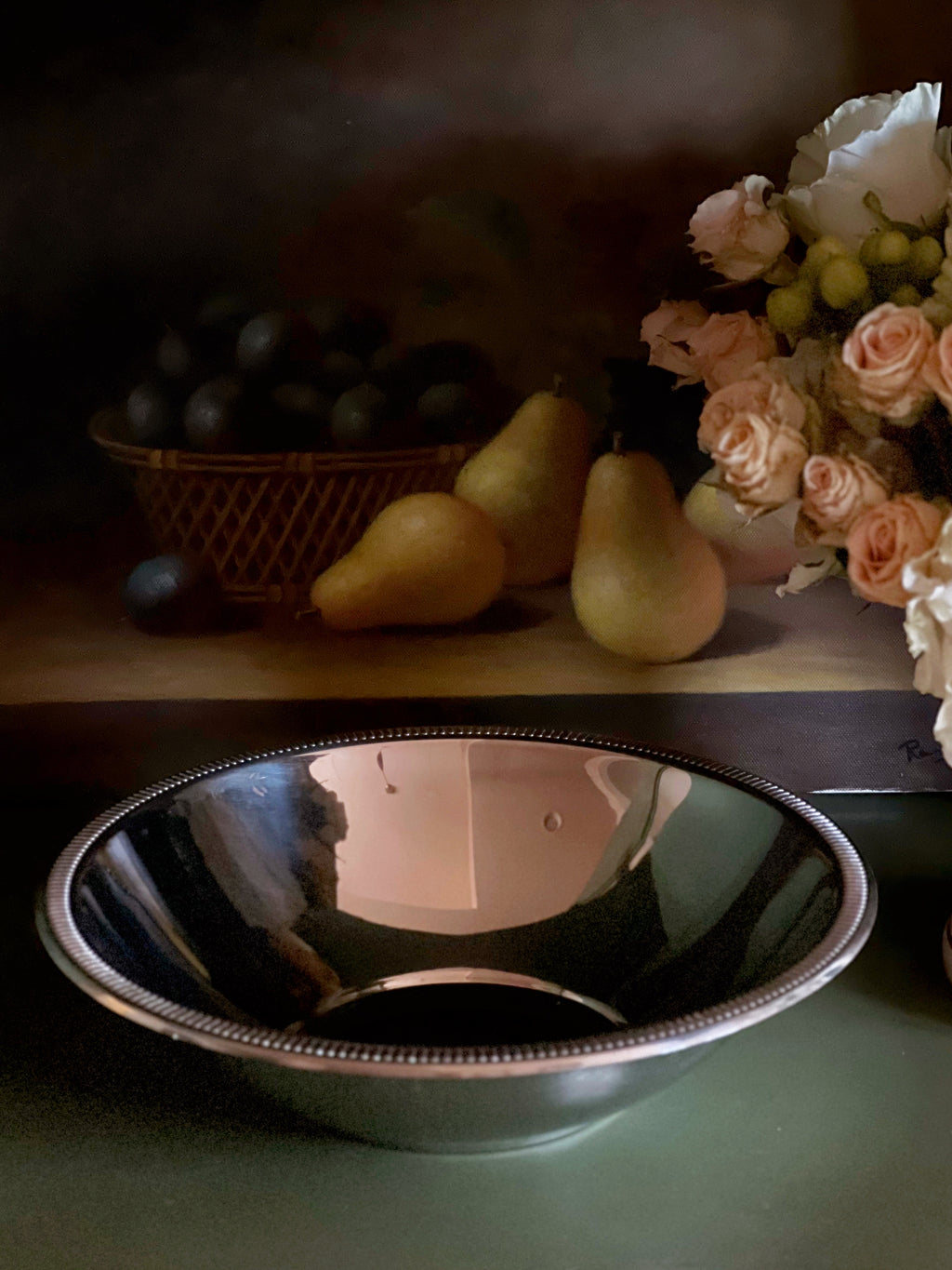 Vintage Jean Couzon French Silver Serving Bowl