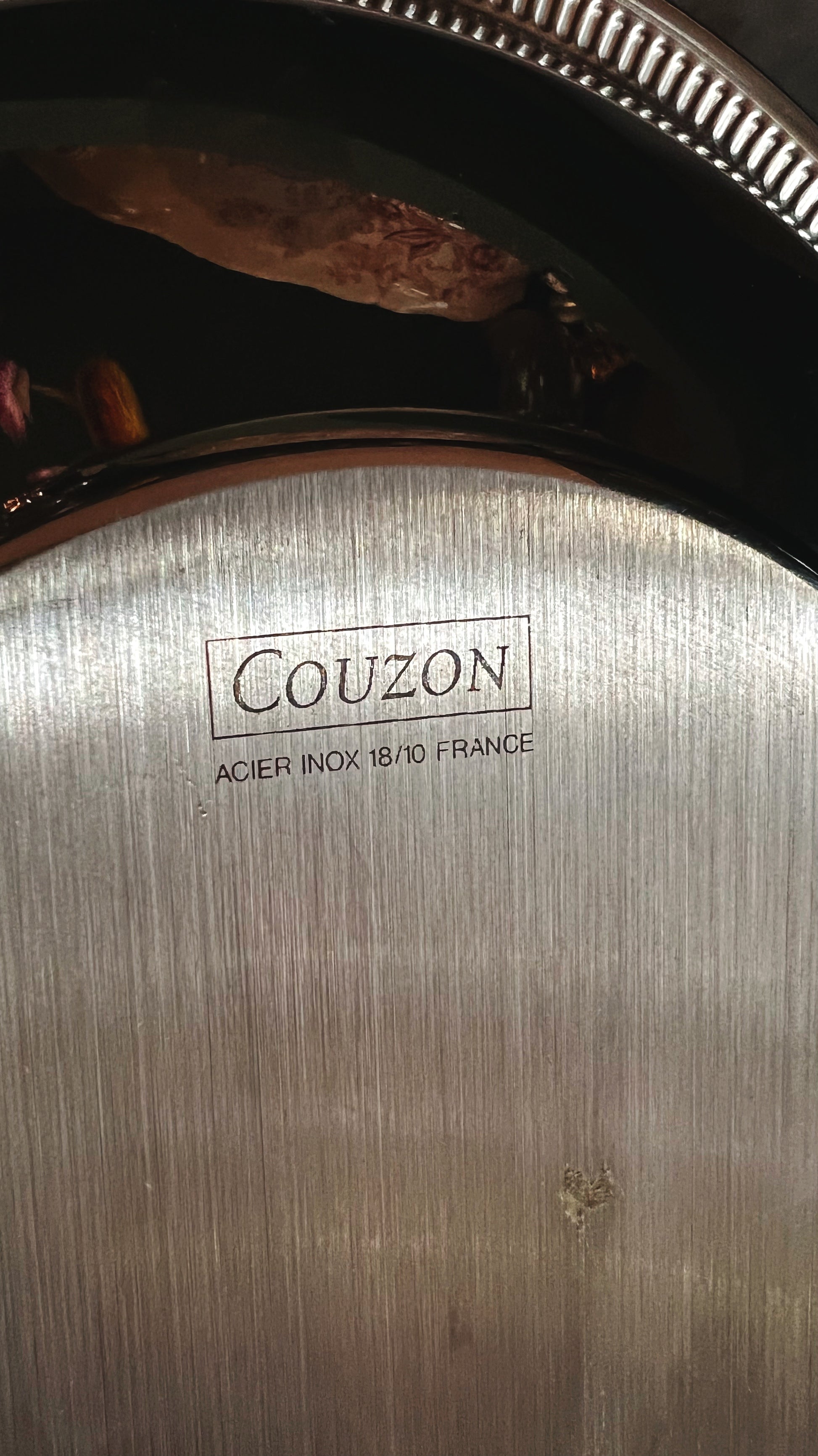 Vintage Jean Couzon French Silver Serving Bowl