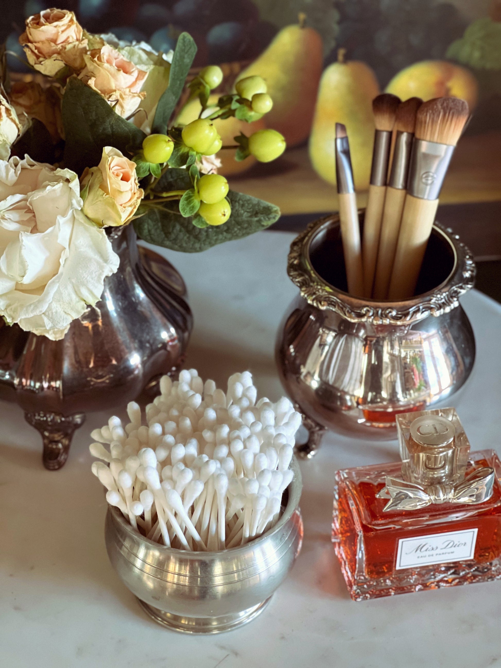 Vintage Wallace La Reine Silver Plate Hollowware Waste Bowl