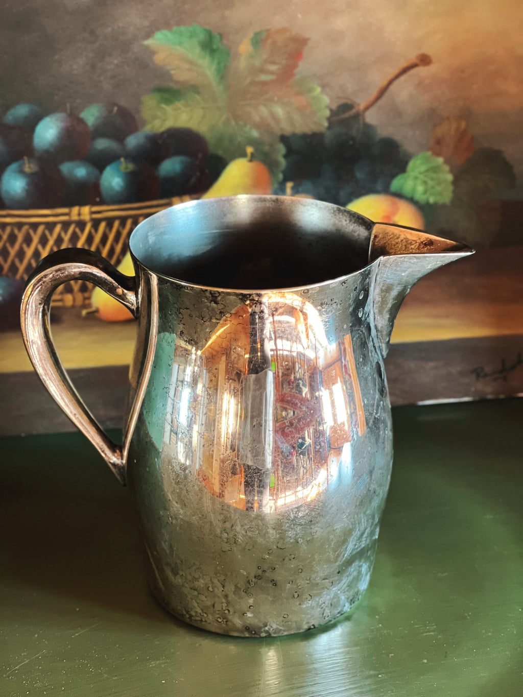 Vintage Starr Silver Co Silver-Plated Revere Water Pitcher