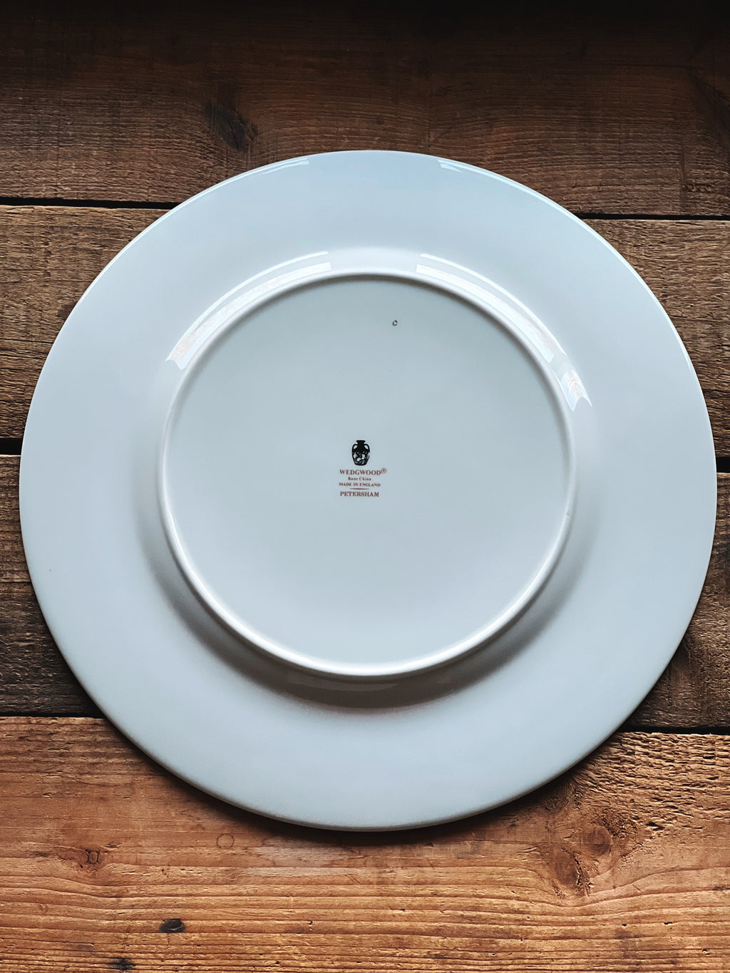 Vintage Wedgwood Petersham Dinner Plate