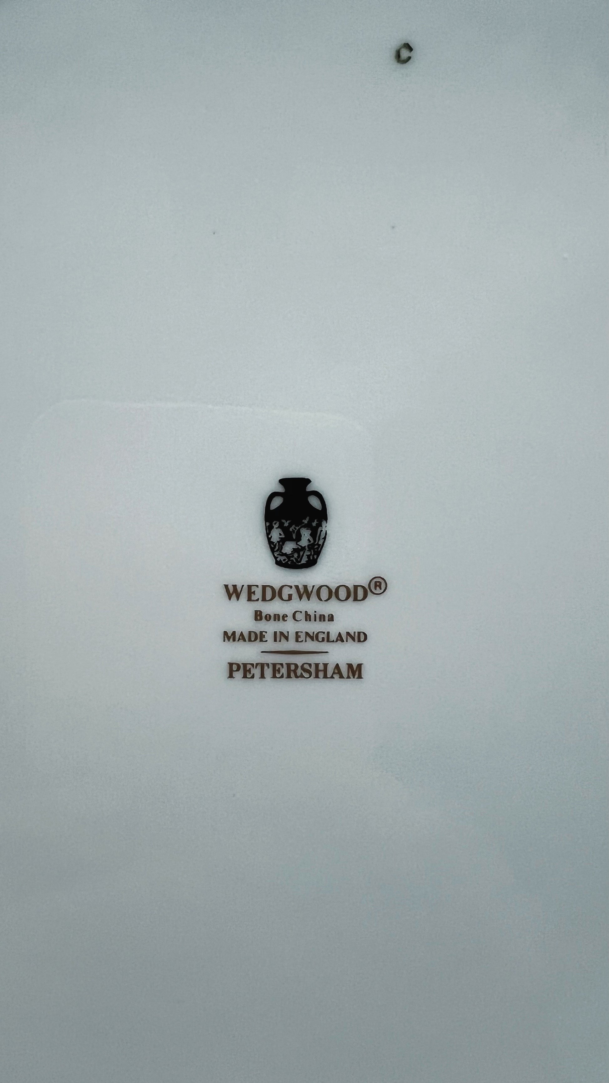 Vintage Wedgwood Petersham Dinner Plate