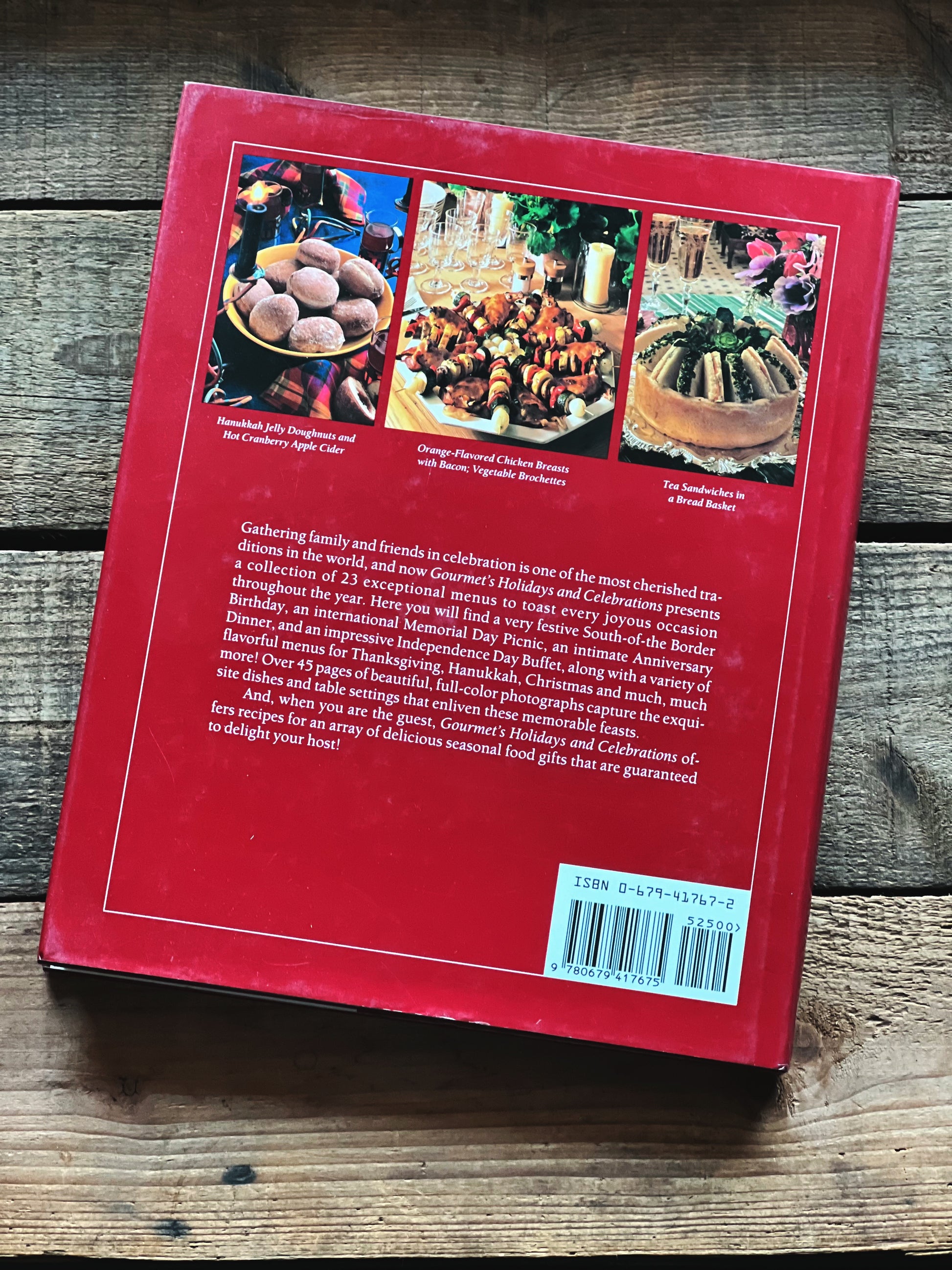 Vintage Gourmet's Holidays and Celebrations Book