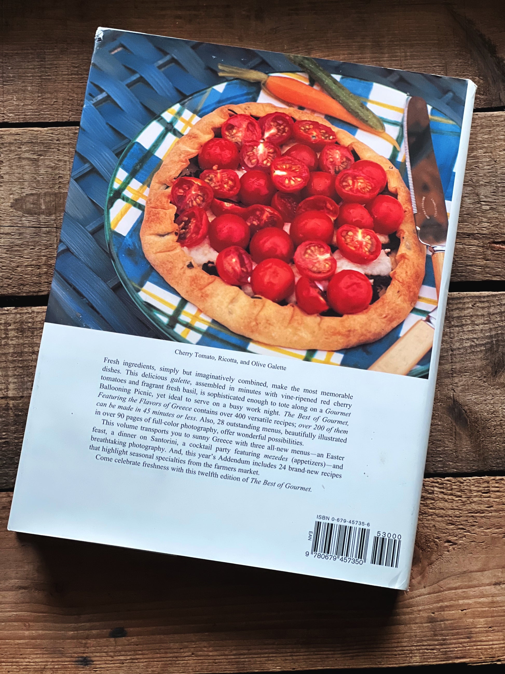 Vintage The Best of Gourmet 1997 Cookbook