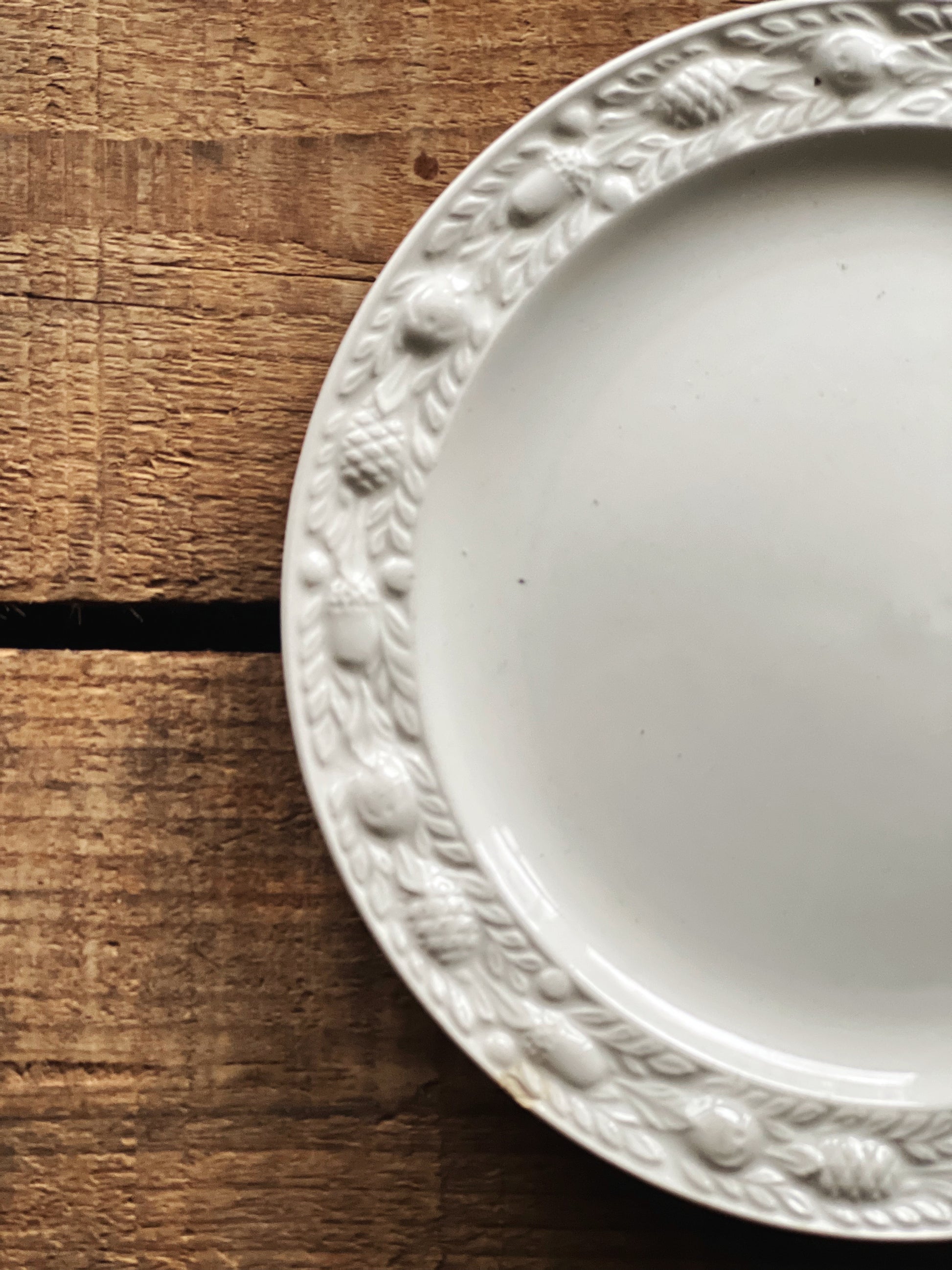 Vintage Adams Real English Ironstone Micratex Della Robia Bread & Butter Plate