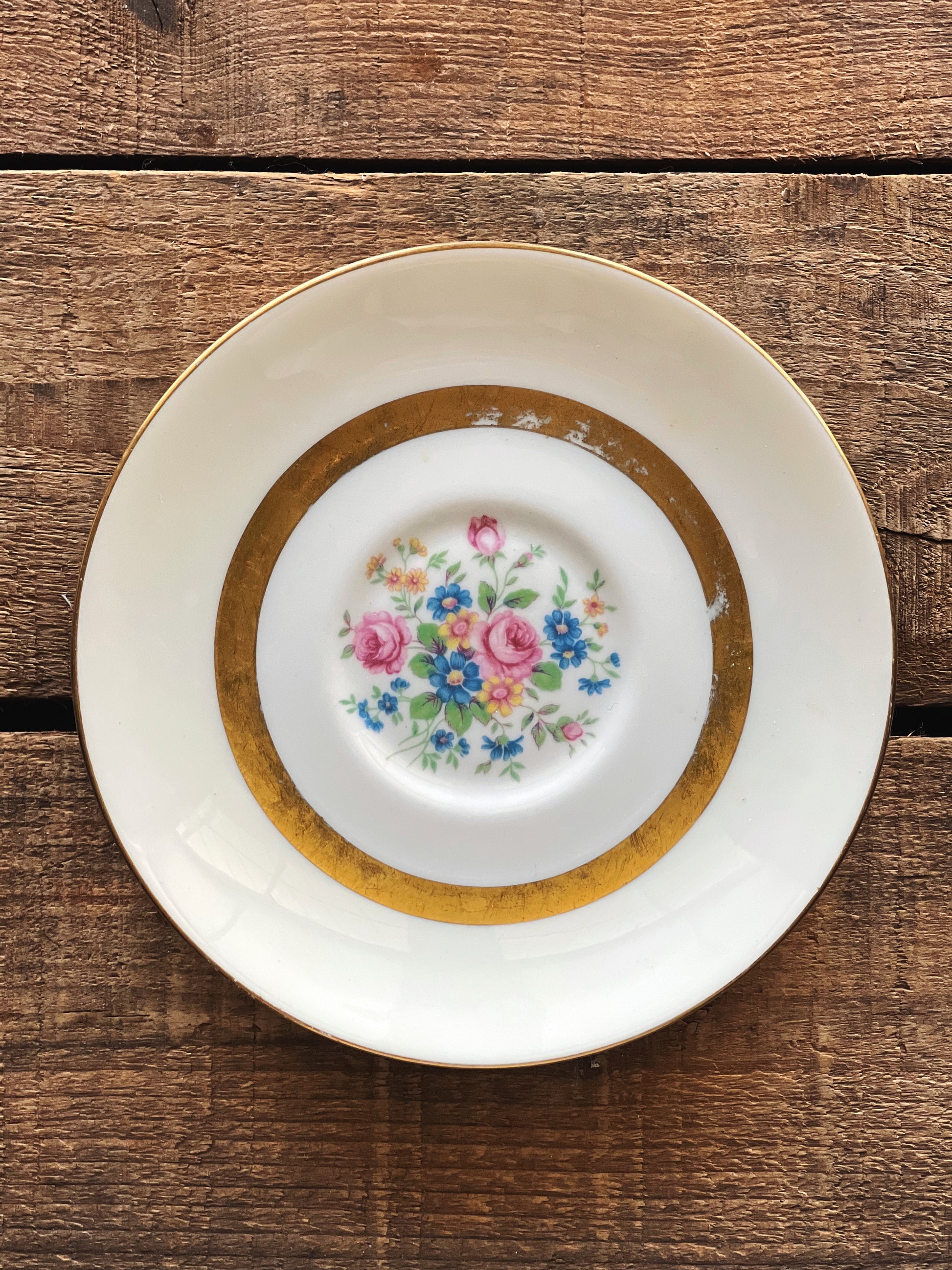 Vintage Theodore Haviland New York Gainsborough Teacup & Saucer Set