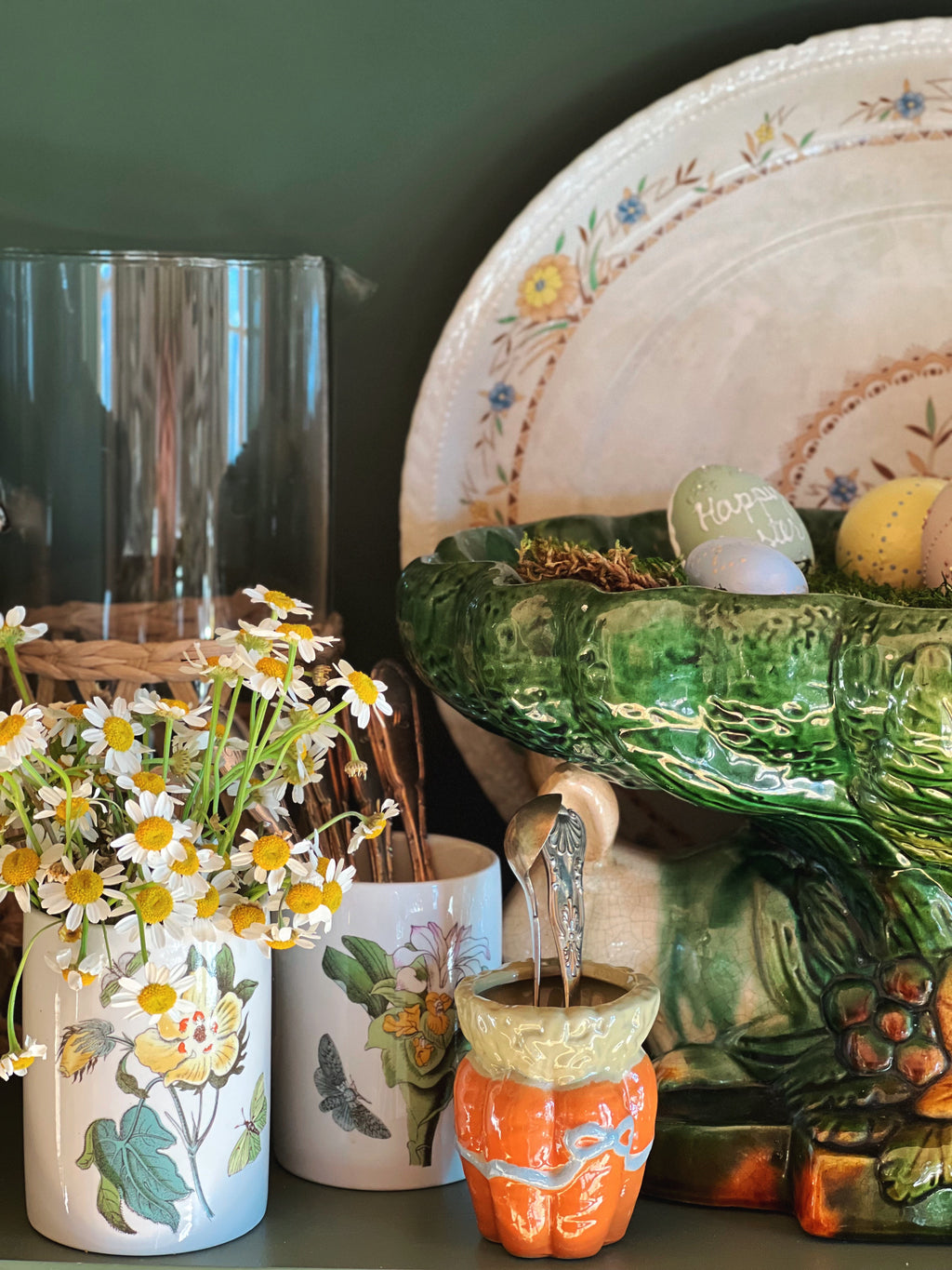 Vintage Ceramic Carrot Jar