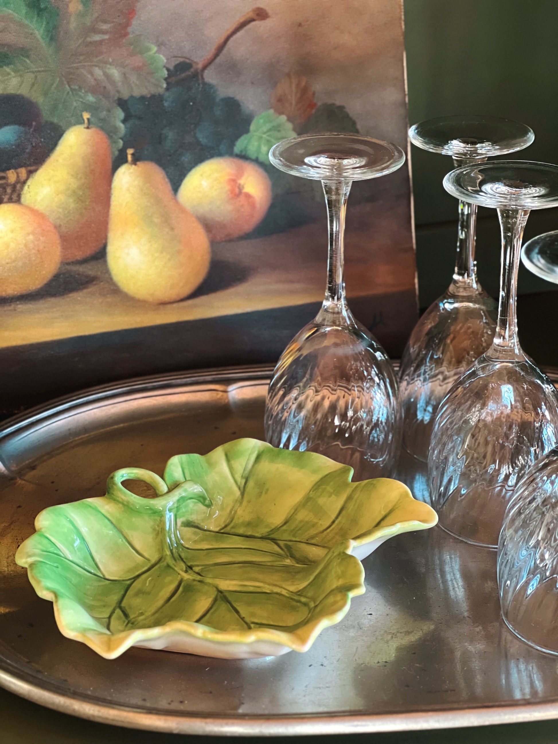 Vintage Fitz & Floyd Leaf Dish