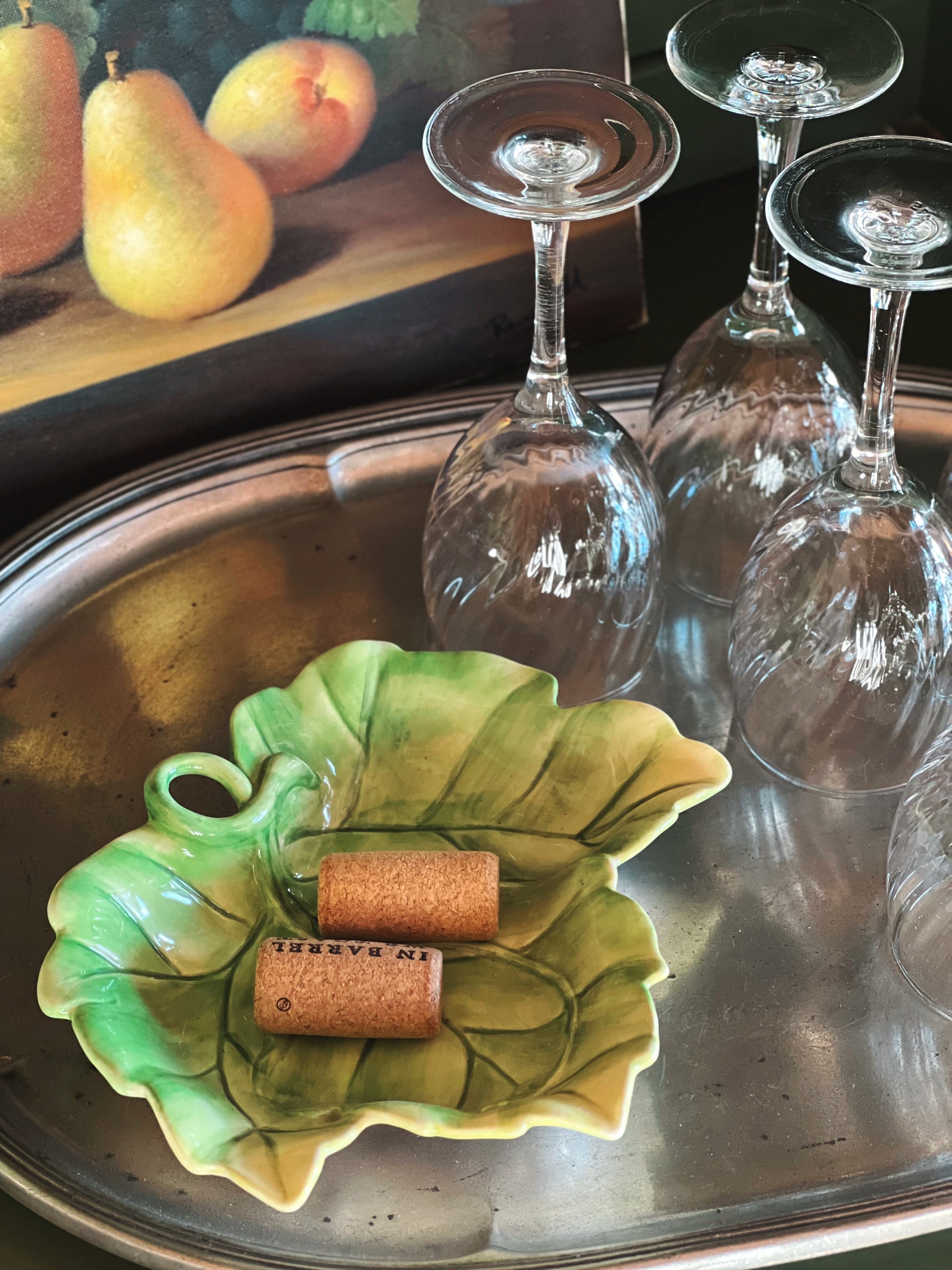 Vintage Fitz & Floyd Leaf Dish