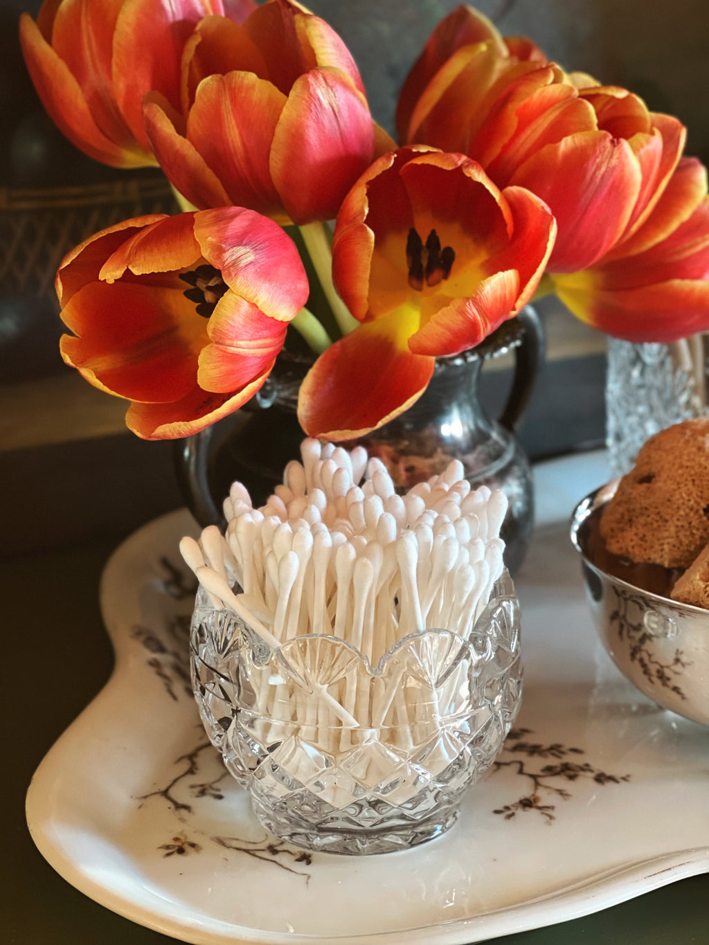 Vintage Shannon Crystal Votive Candleholder