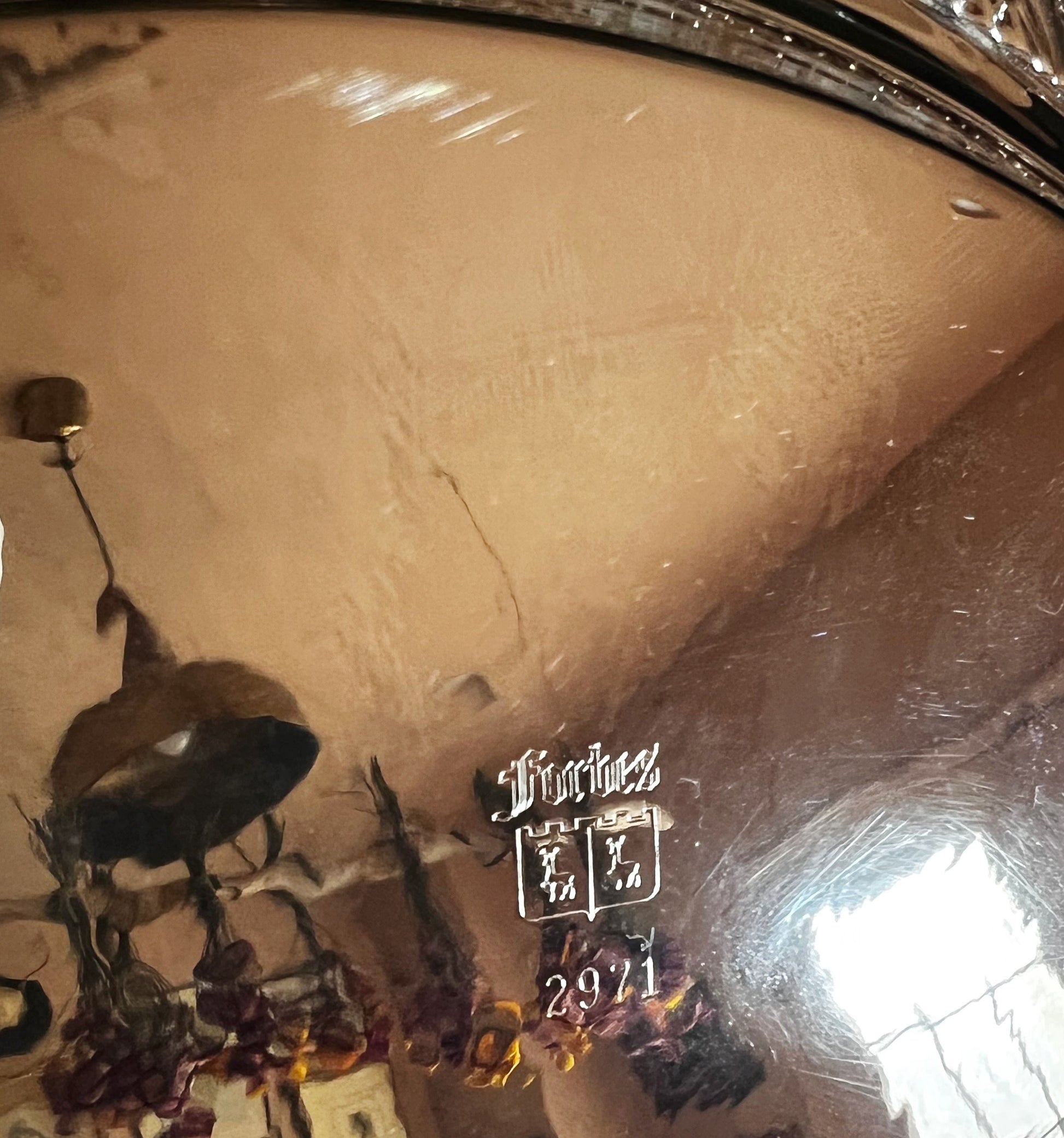 Vintage Forbes Silver Serving Tray