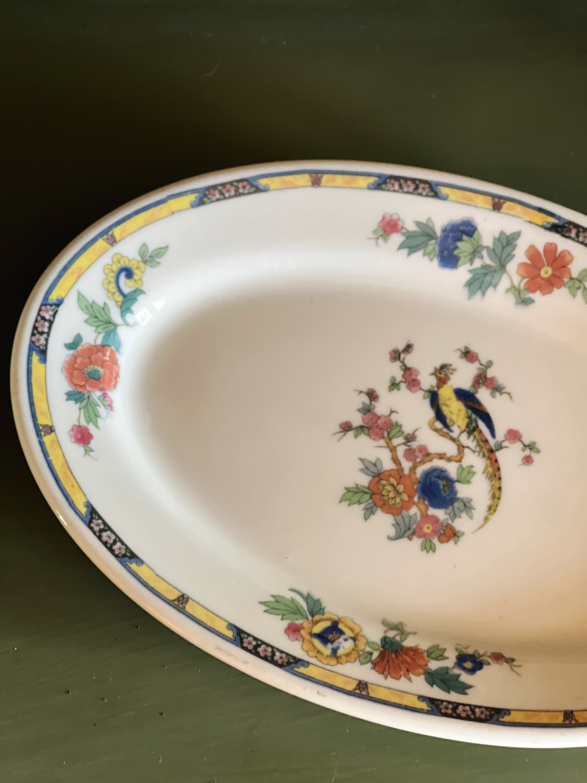 Vintage Lamberton Sterling Oval Serving Platter