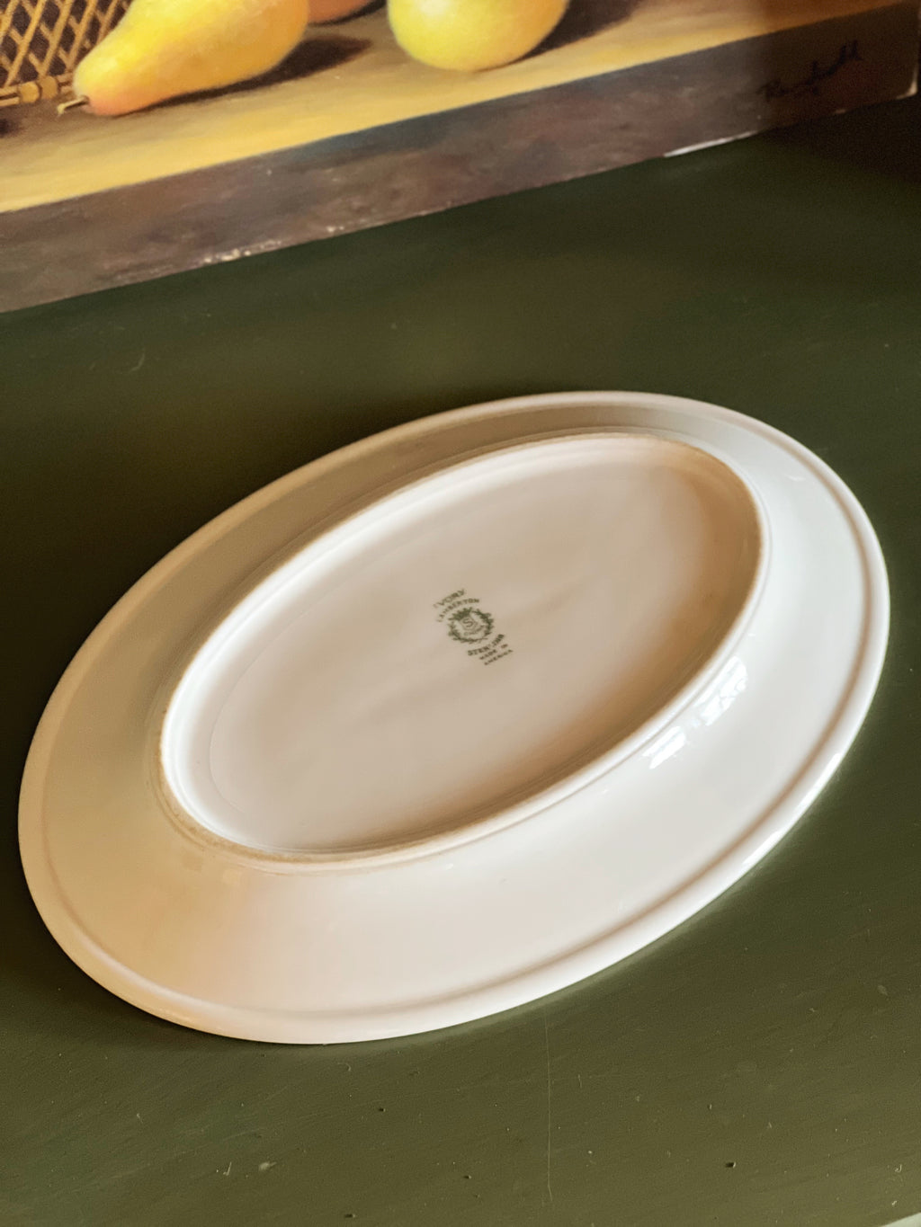 Vintage Lamberton Sterling Oval Serving Platter