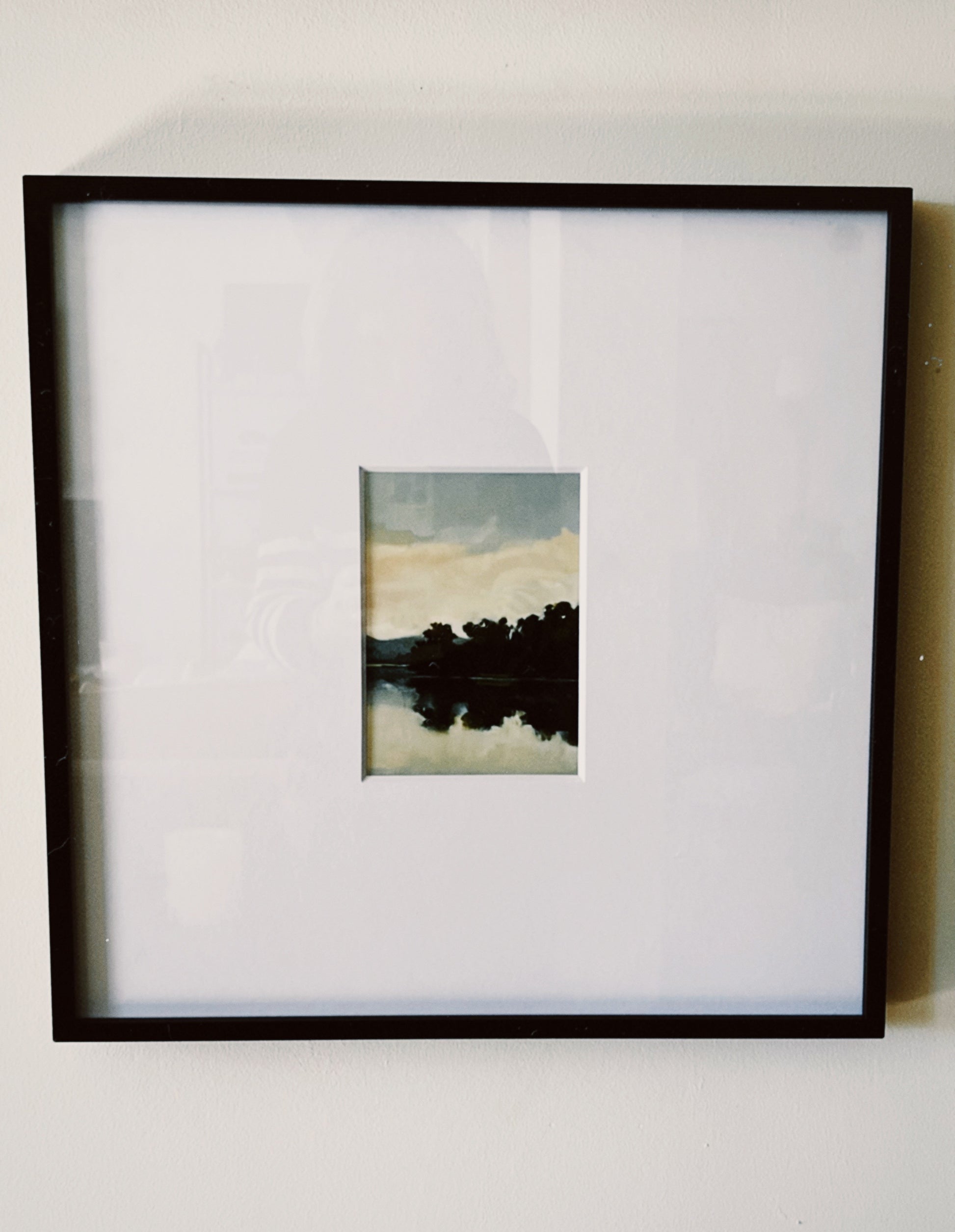 Framed Landscape Print “Tranquil Waters III” | Matted Horizon Wall Art by Stephanie Goos Johnson