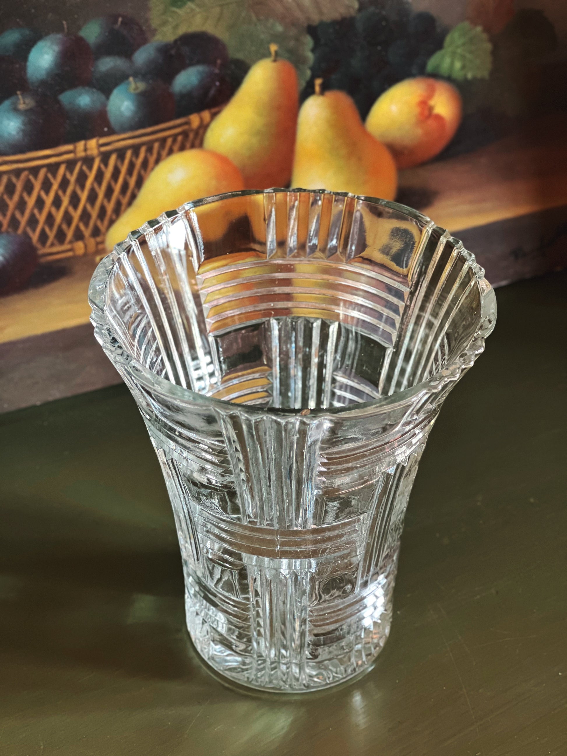 Vintage Glass Vase