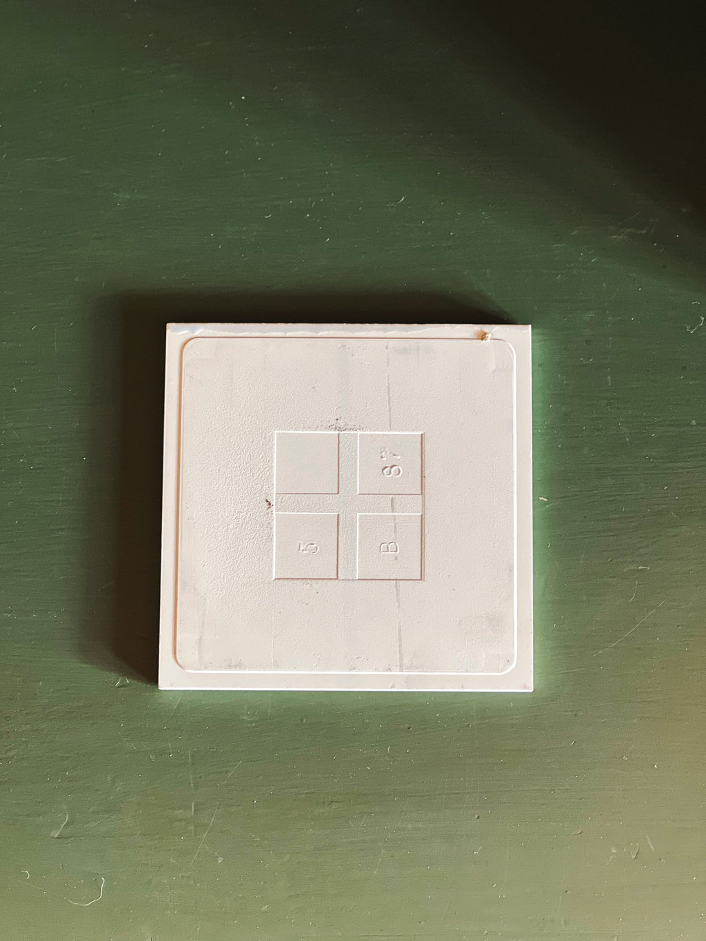 Vintage Delft Style Tile Blue & White Tile | Hand-Painted Look, 4.25" (Sold Individually)