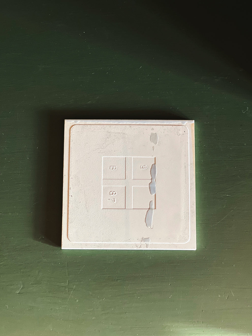 Vintage Delft Style Tile Blue & White Tile | Hand-Painted Look, 4.25" (Sold Individually)