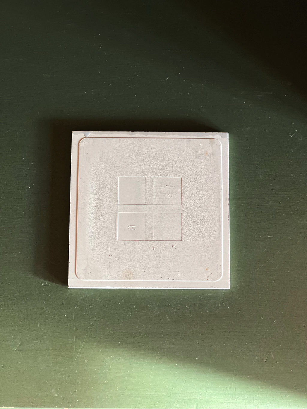 Vintage Delft Style Tile Blue & White Tile | Hand-Painted Look, 4.25" (Sold Individually)