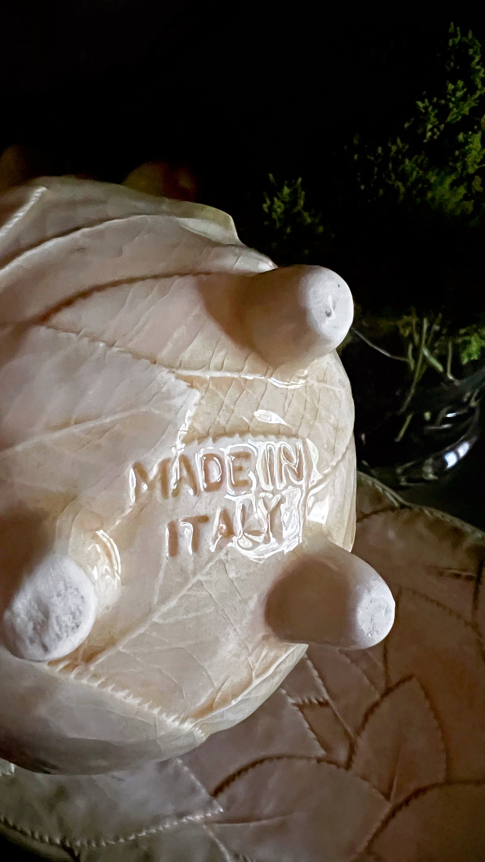 maker's mark on Italian ceramic sauce bowl