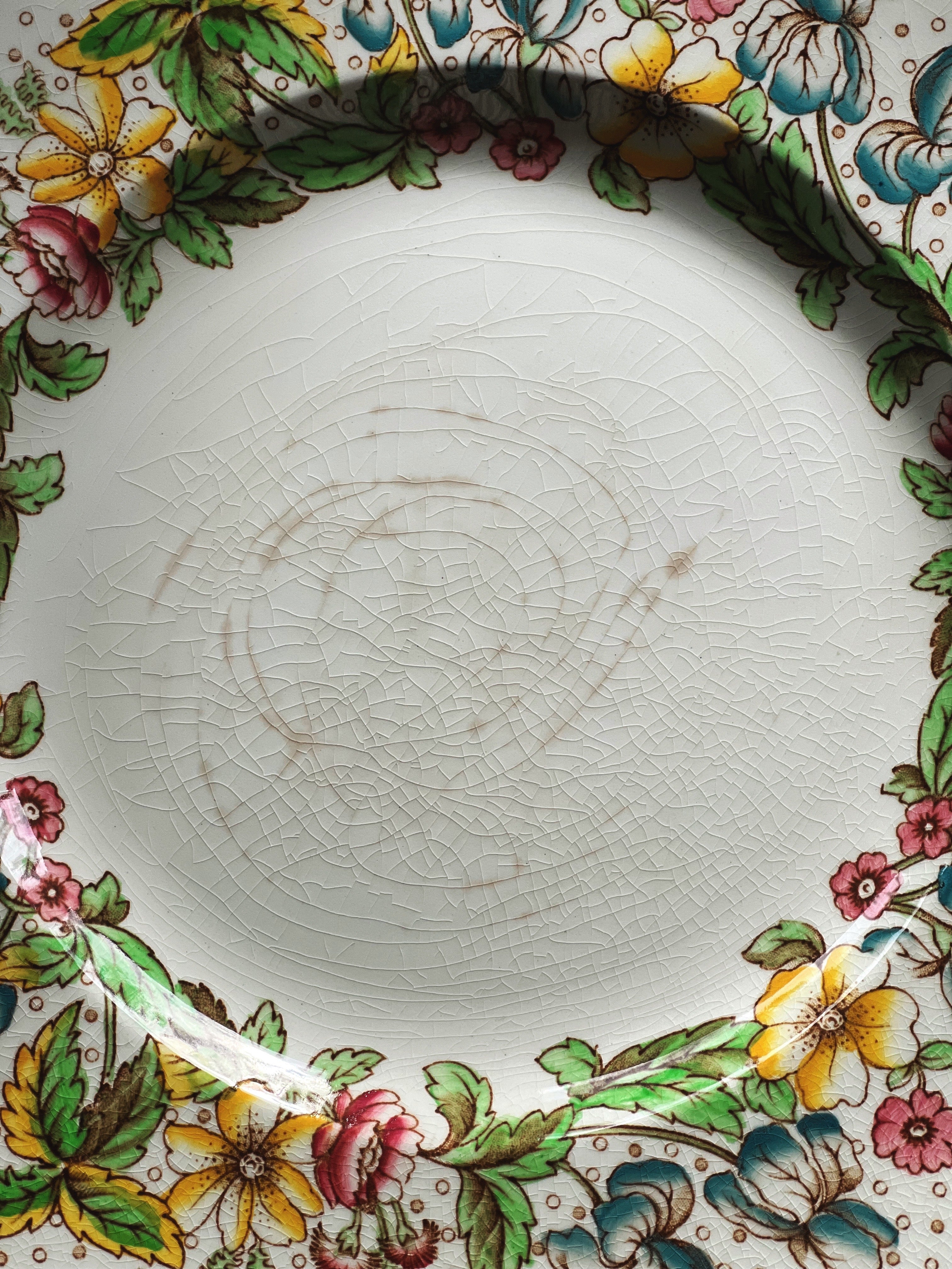 Alfred Meakin Irma Floral Dinner Plate | English Transferware