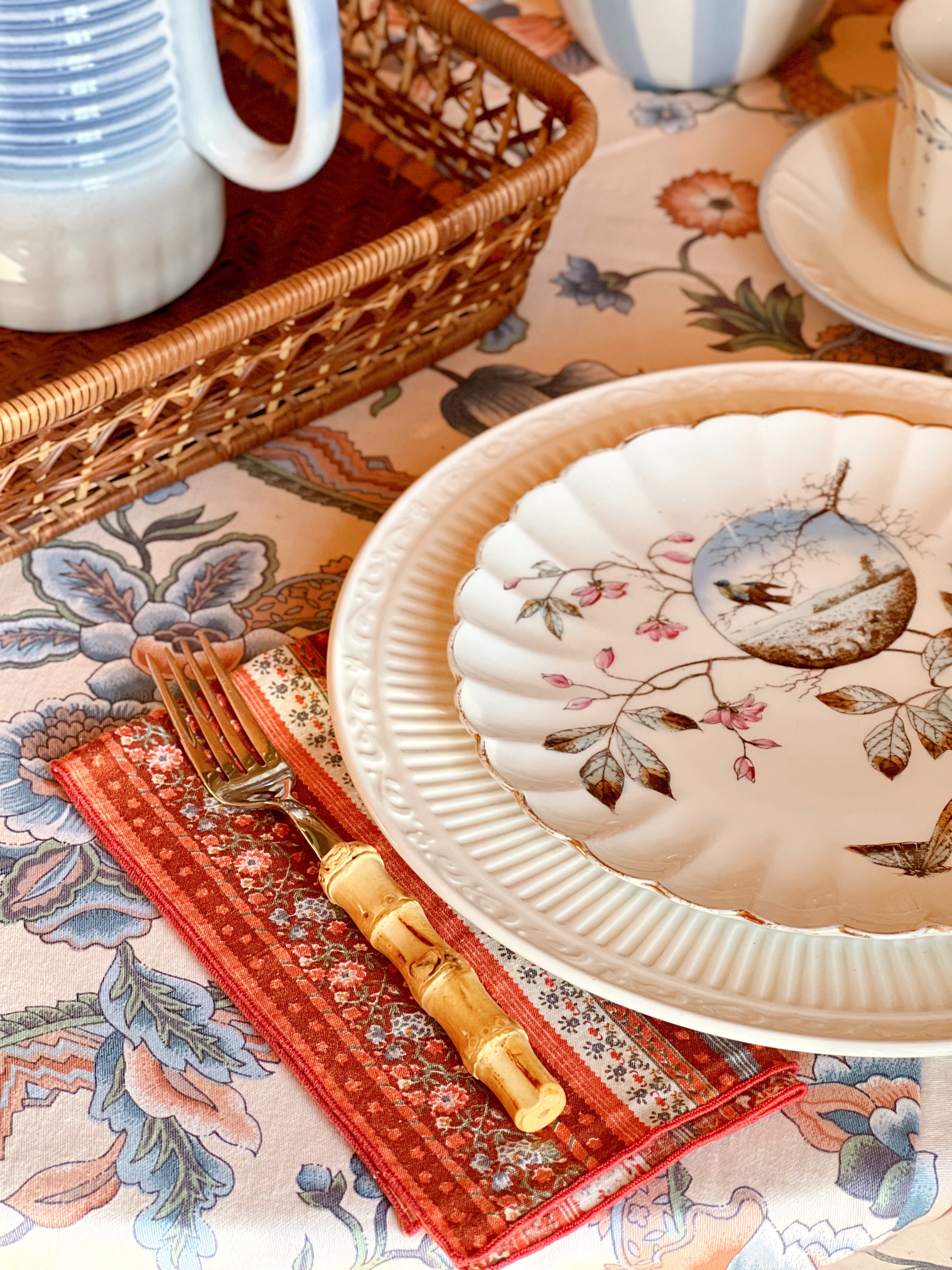 Mikasa Italian Countryside Dinner Plate | White Stoneware | Sold