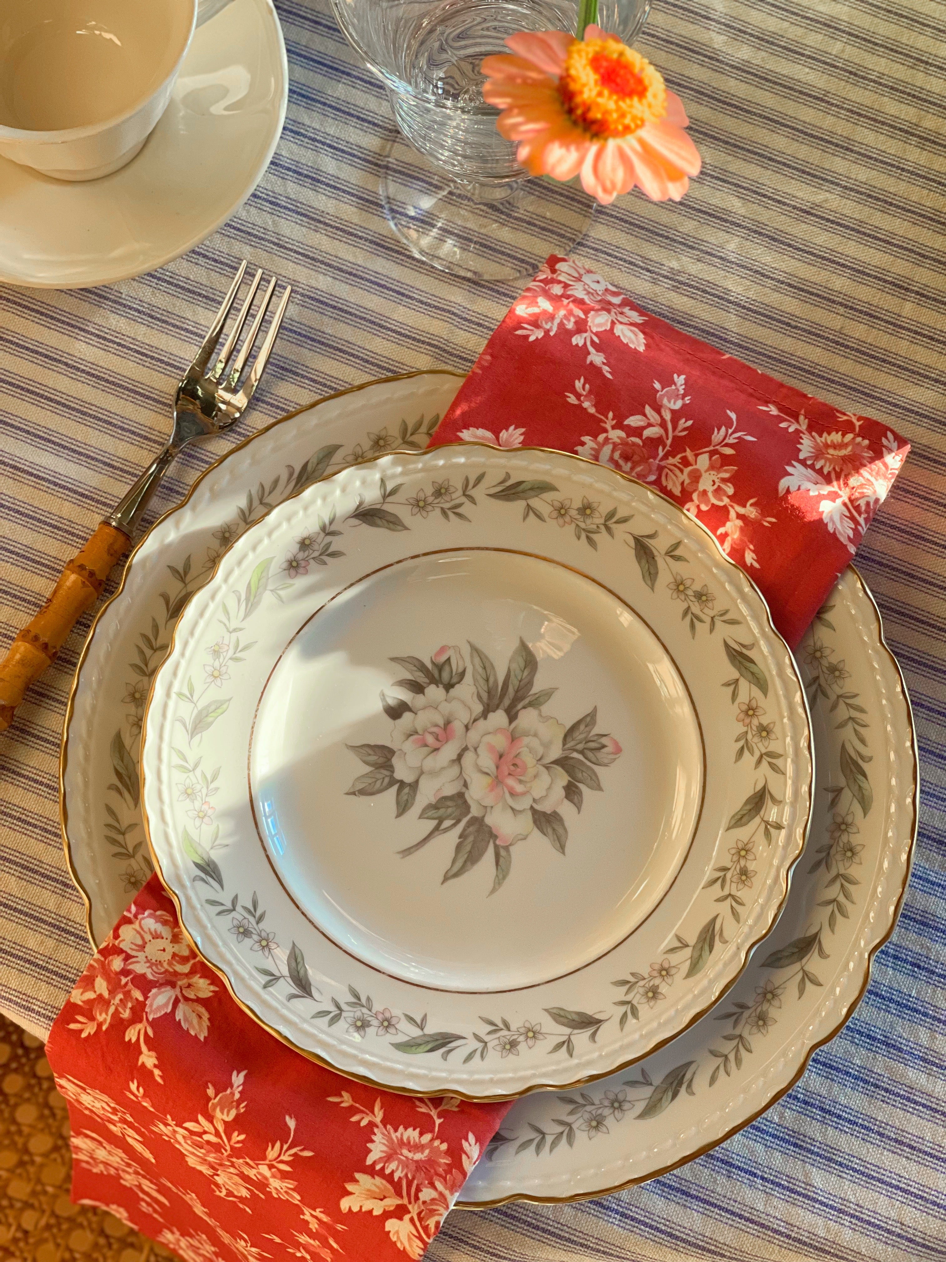 Vintage Salad & Dessert Plates | Feast Vintage – feastvintage